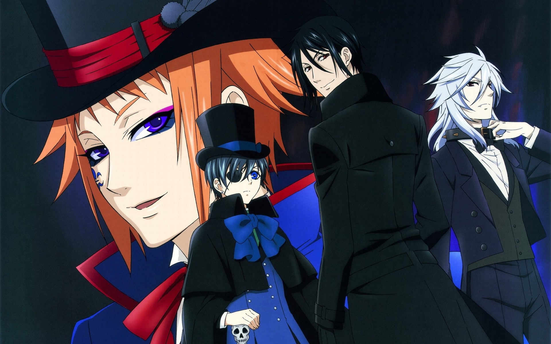 Kuroshitsuji Wallpaper Sebastian And Ciel Hd - HD Wallpaper 