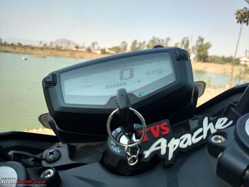 Apache Rtr 200 Display - HD Wallpaper 