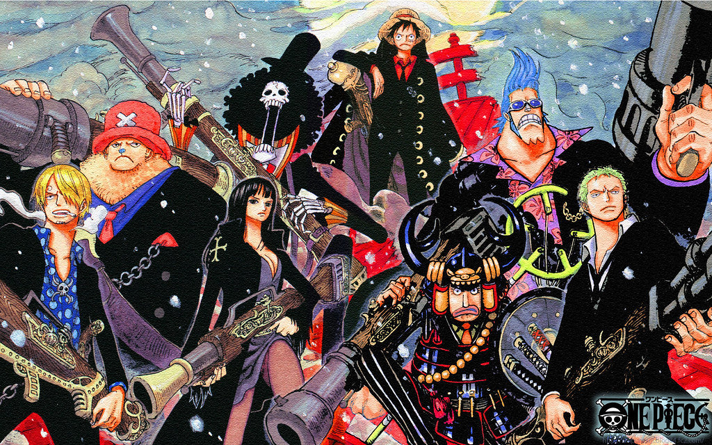 One Piece Film: Strong World - Japanese Style - HD Wallpaper 