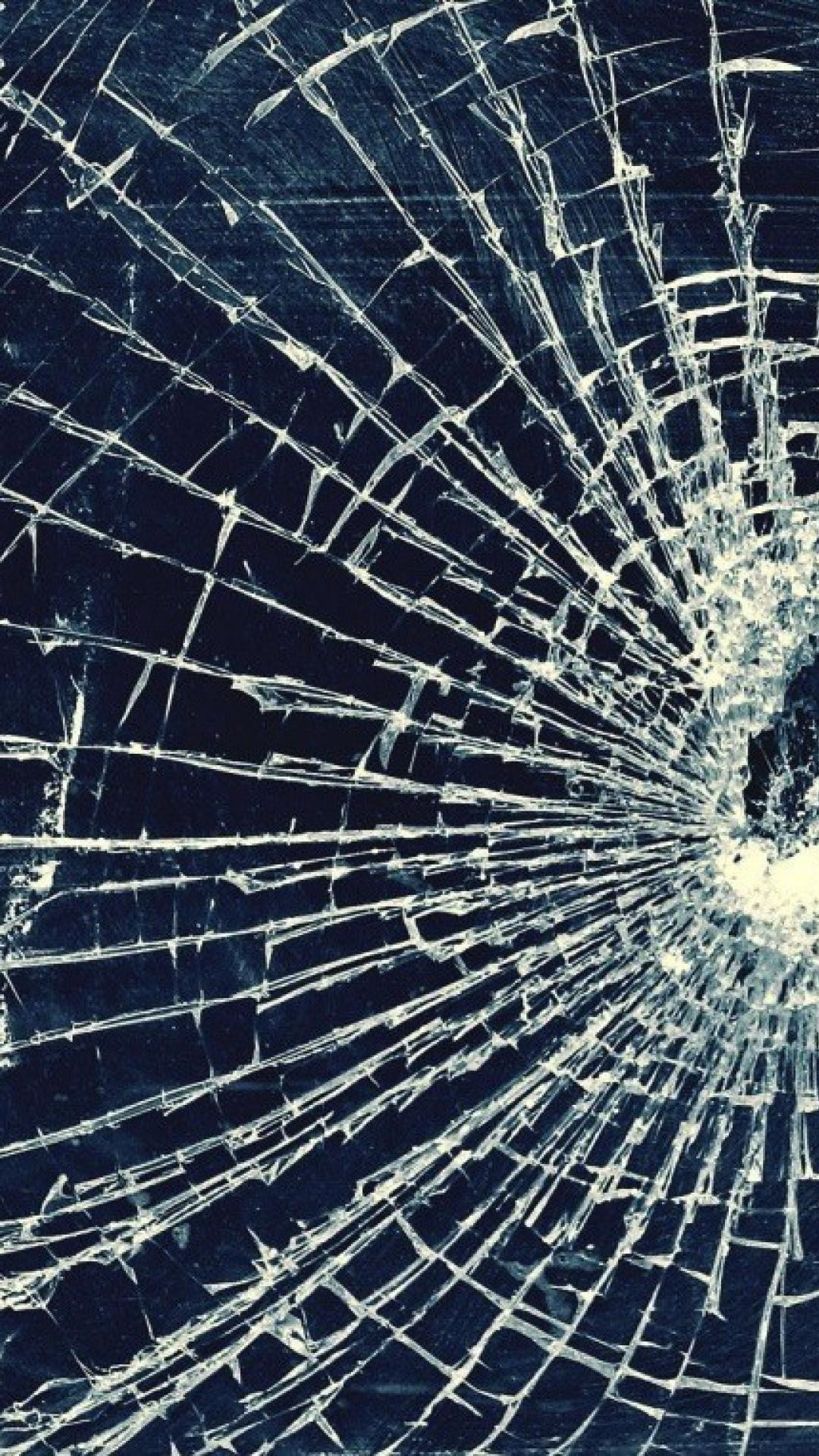 Broken Iphone Wallpapers Hd - Broken Glass - HD Wallpaper 