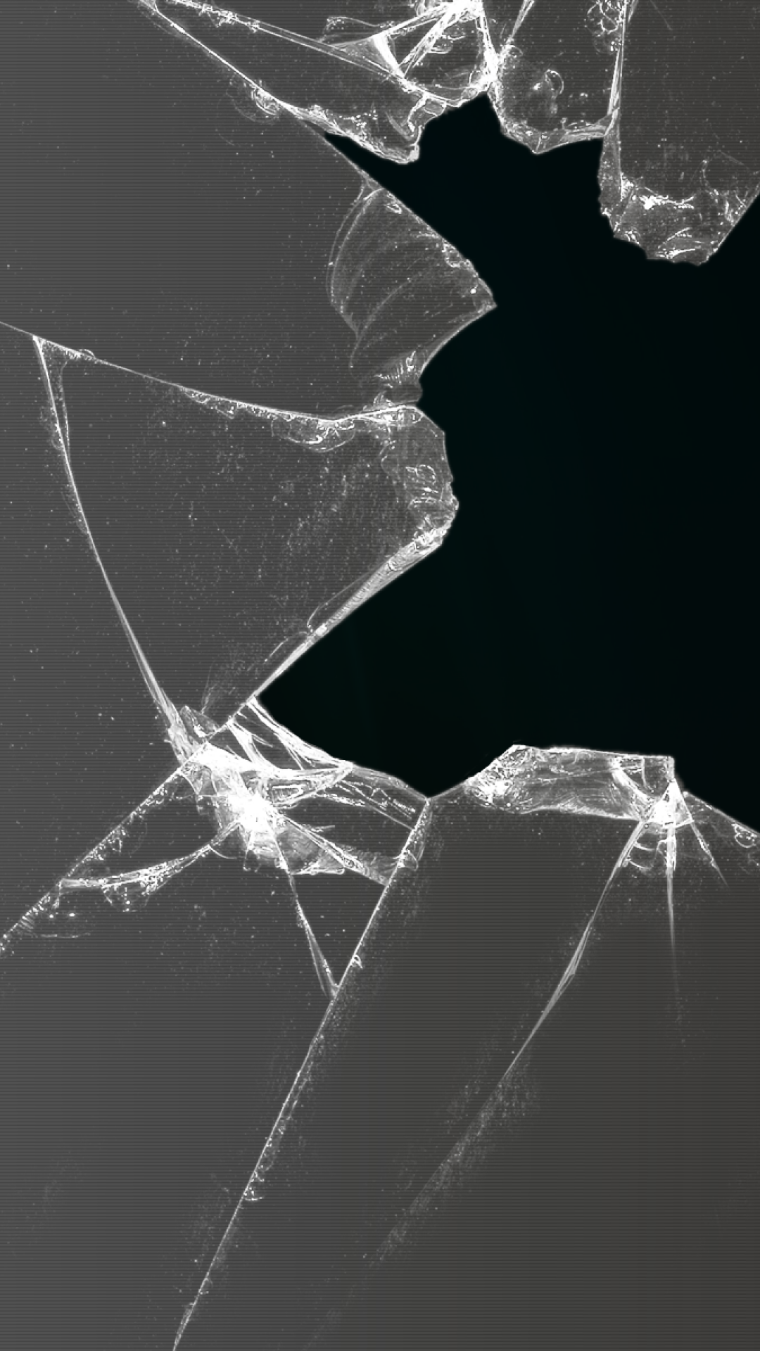 Broken Glass Iphone Wallpaper - Broken Screen Live Wallpaper Iphone - HD Wallpaper 