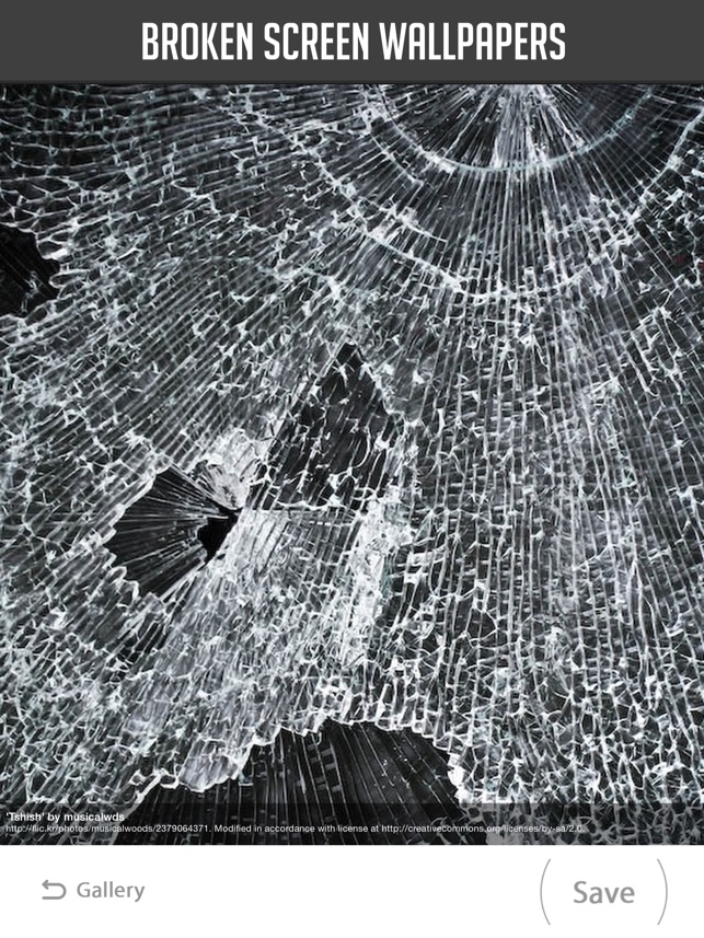 Ipad Broken Screen - HD Wallpaper 