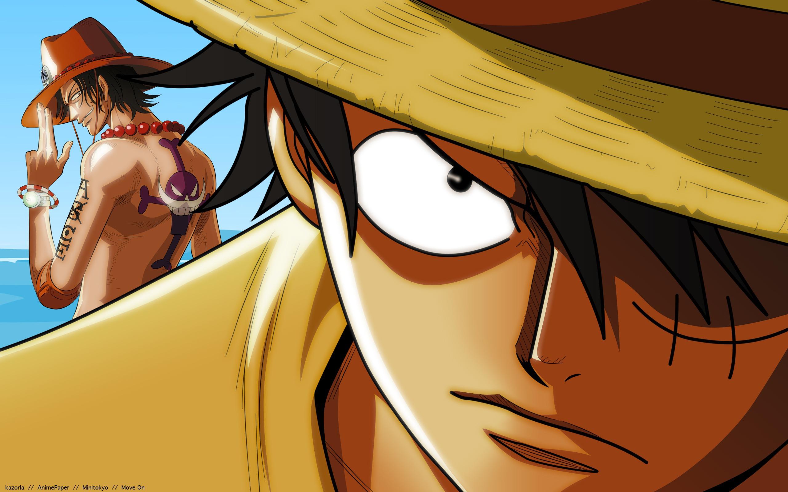 Ace Anime One Piece - HD Wallpaper 