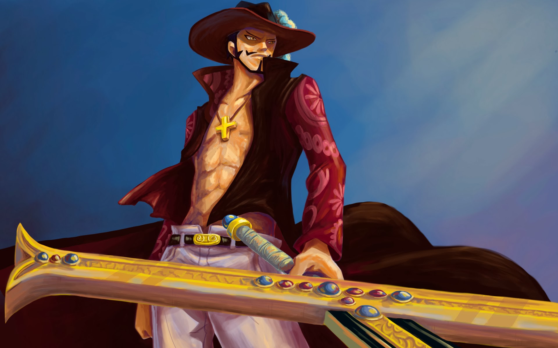 Dracule Mihawk 4k Wallpaper Hd - HD Wallpaper 