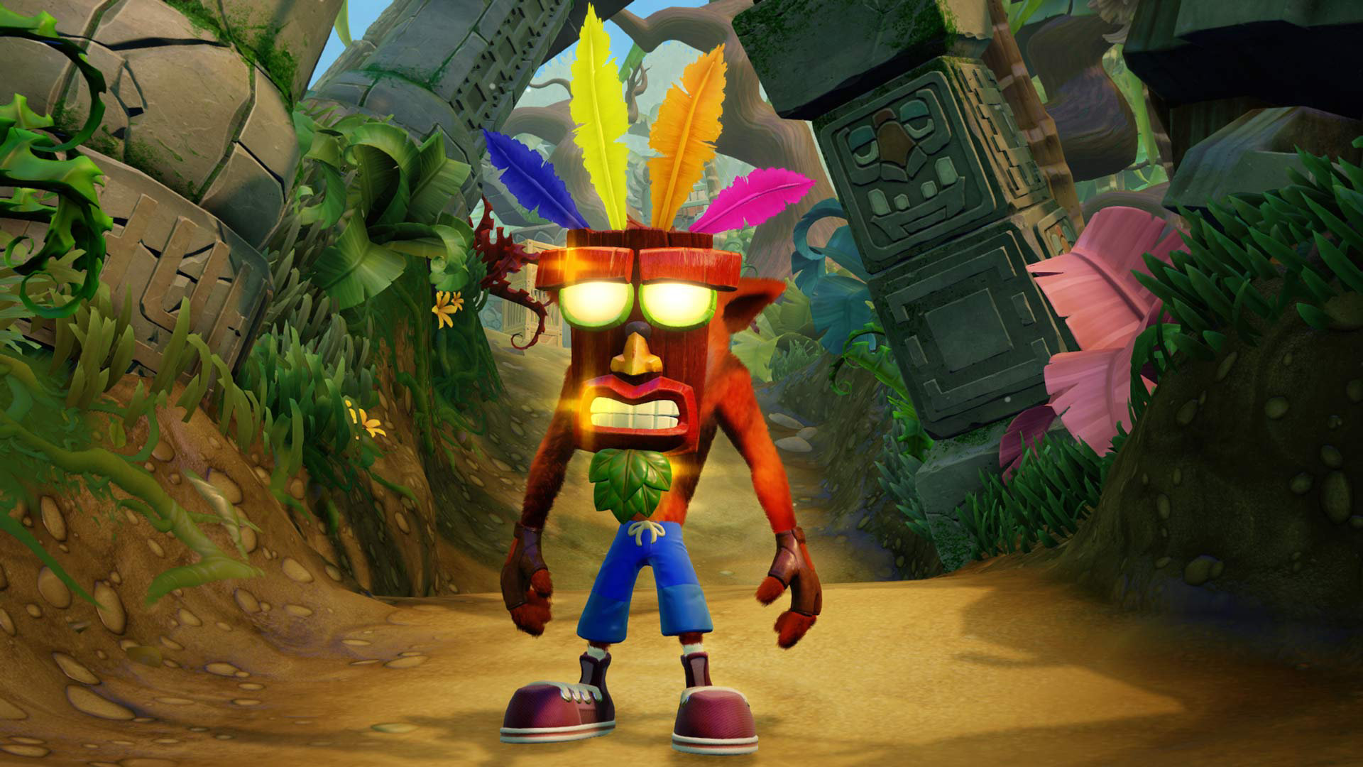 Crash Screen Wallpaper - Crash Bandicoot Wallpaper 4k - HD Wallpaper 