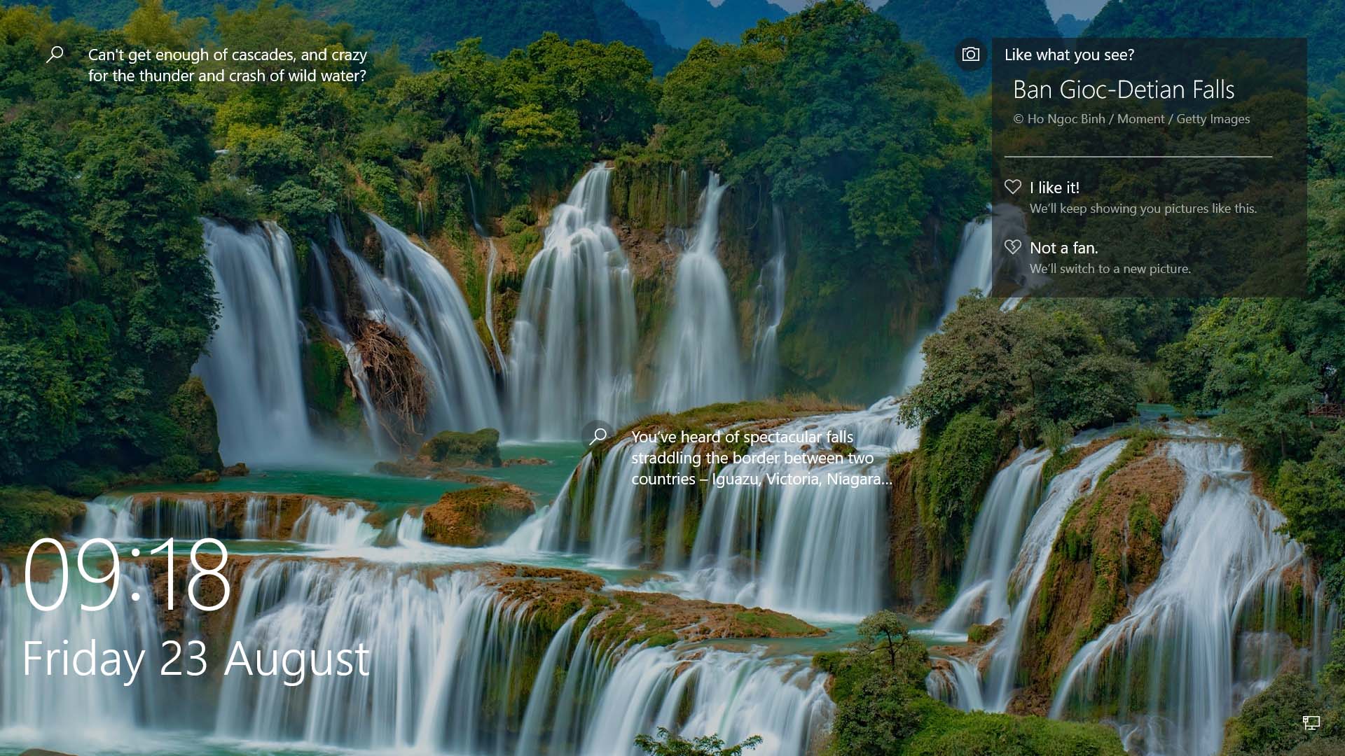 Detian – Ban Gioc Falls - HD Wallpaper 