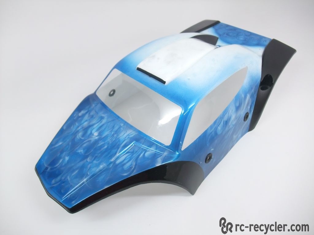 Lexan Traxxas Slash Skull Flame Painted Short Course - Plymouth Superbird - HD Wallpaper 