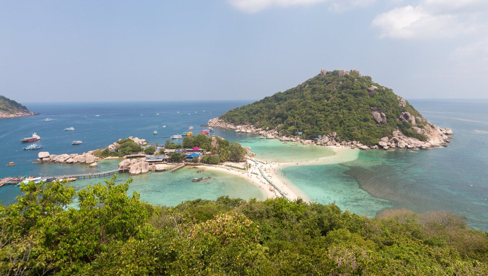 Thailand, Island, Tao, Koh Tao, Sea, Beach, View Desktop - Desktop Background Sea View - HD Wallpaper 