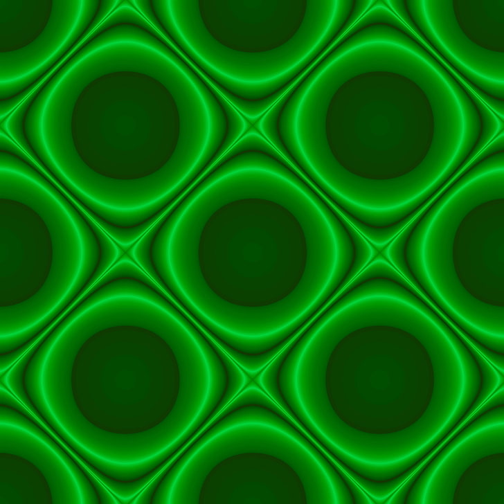 Green Digital Wallpaper, Circles, Squares, Shapes, - HD Wallpaper 