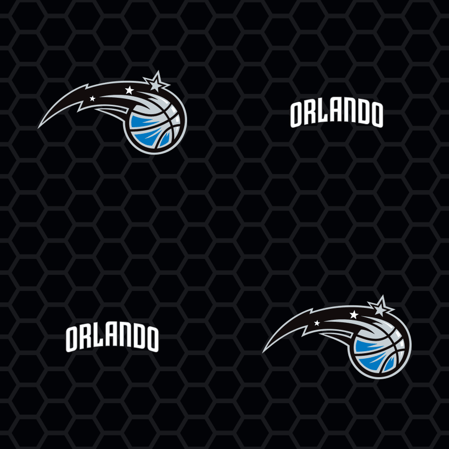 Orlando Magic Logo Pattern - HD Wallpaper 