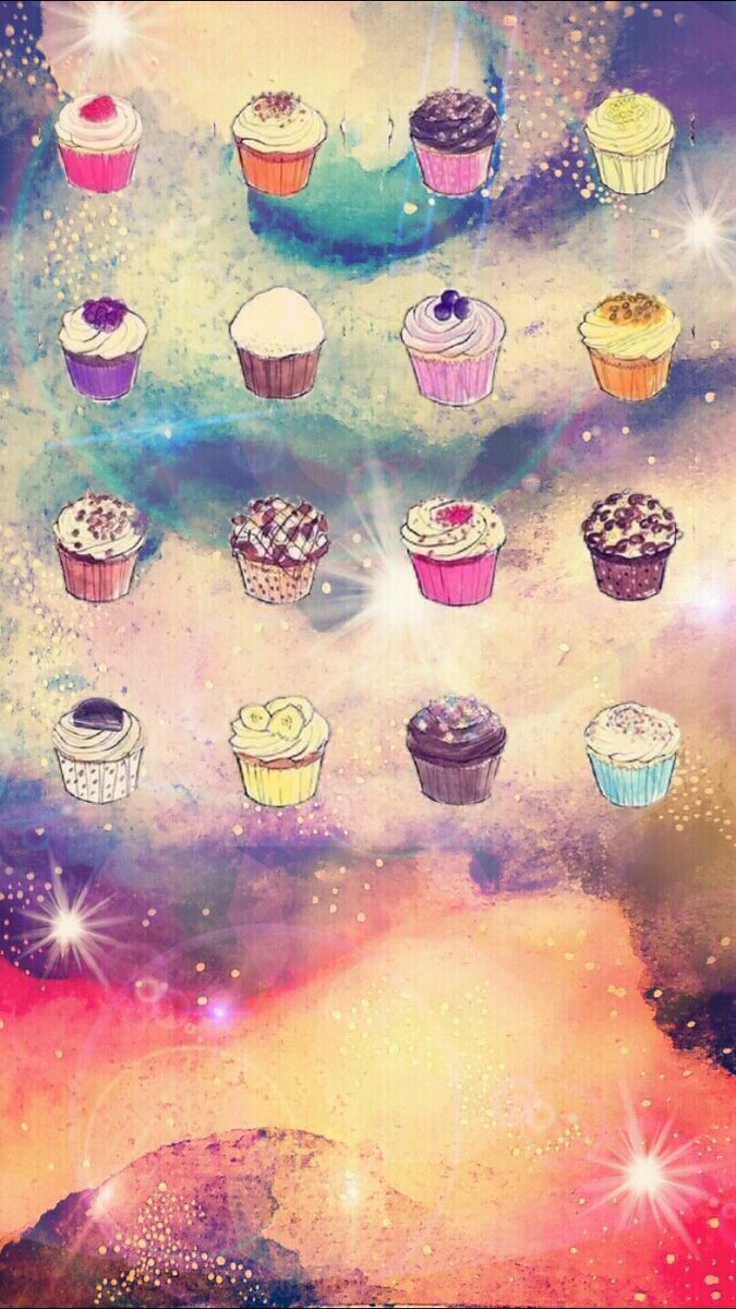 Girly Cute Cupcake - HD Wallpaper 