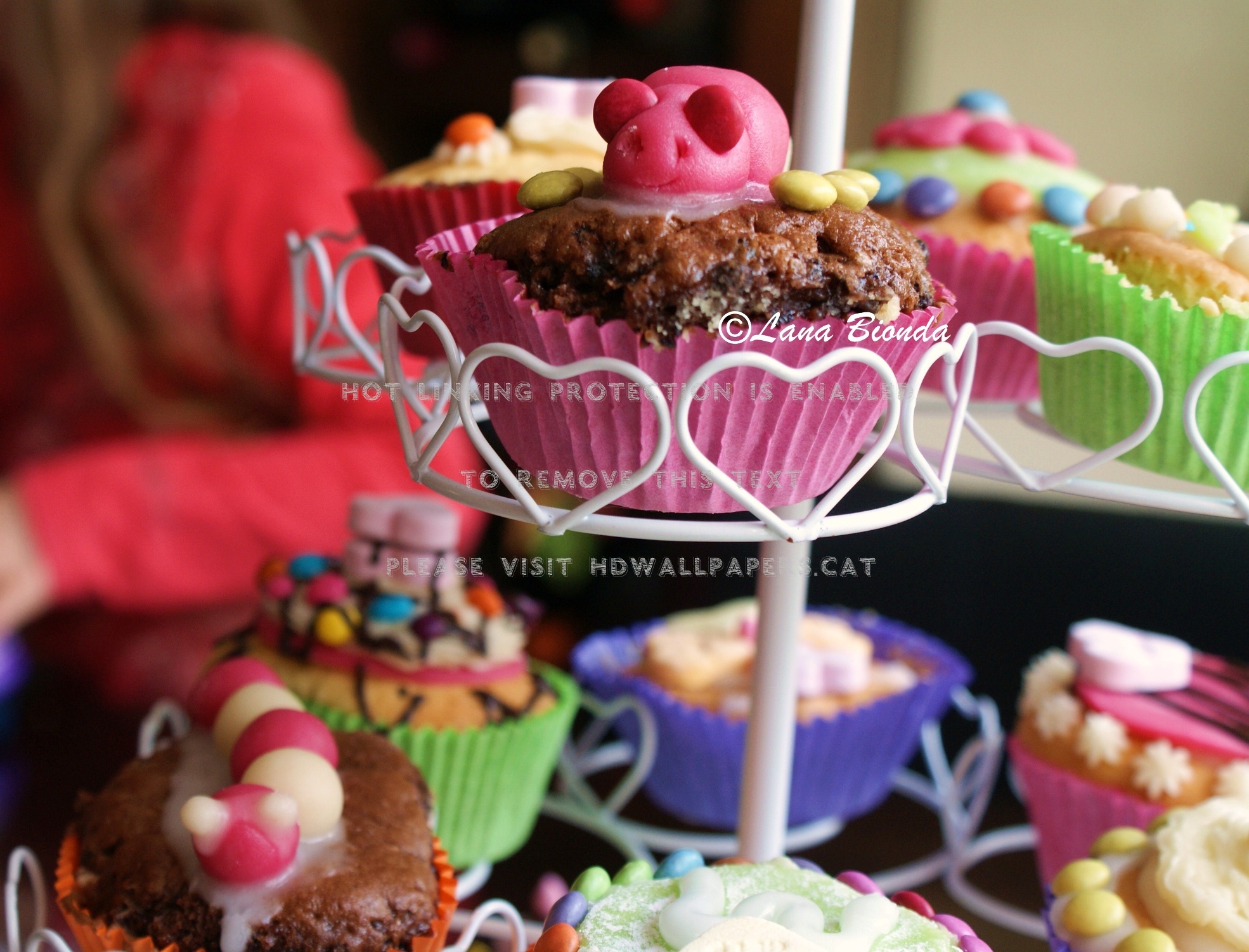 Cute Cupcakes Creamy Tasty Abstract - Cupcake - HD Wallpaper 