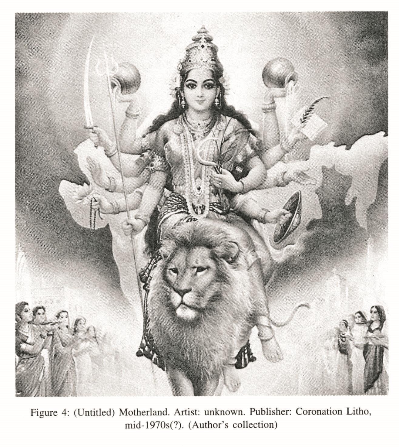 Reclaiming Bharat Mata - Lakshmi Devi On Lion - 1316x1472 Wallpaper -  