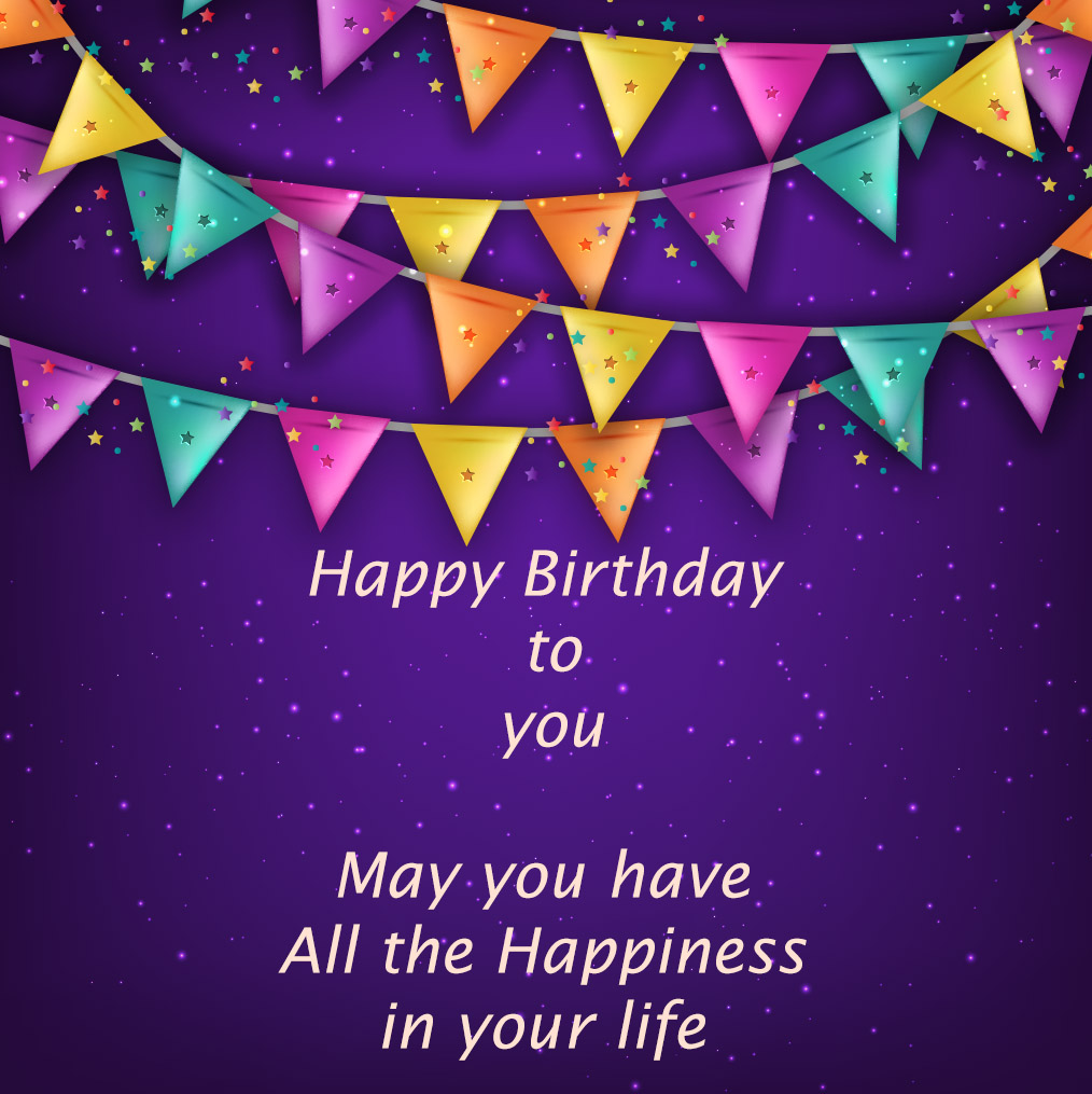 Cute Happy Birthday Wallpaper Free Vector Download - Happy Birthday Img Hd - HD Wallpaper 