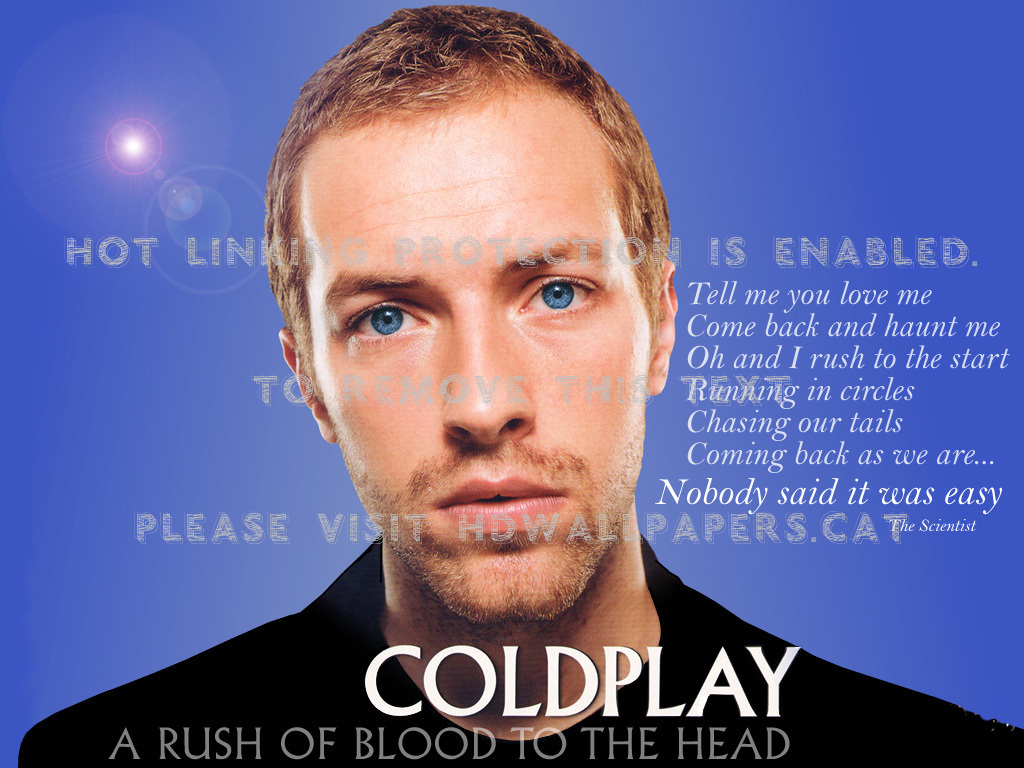 Chris Martin Coldplay Music Band - Chris Martin A Rush Of Blood - HD Wallpaper 