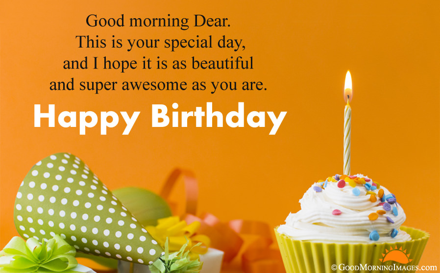 Latest Good Morning Birthday Wishes Hd Wallpaper - Happy Birthday Wishes Hd - HD Wallpaper 