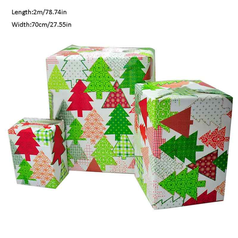 2mx70cm Christmas Gift Wrapping Paper Handmade Wallpaper - Patchwork - HD Wallpaper 