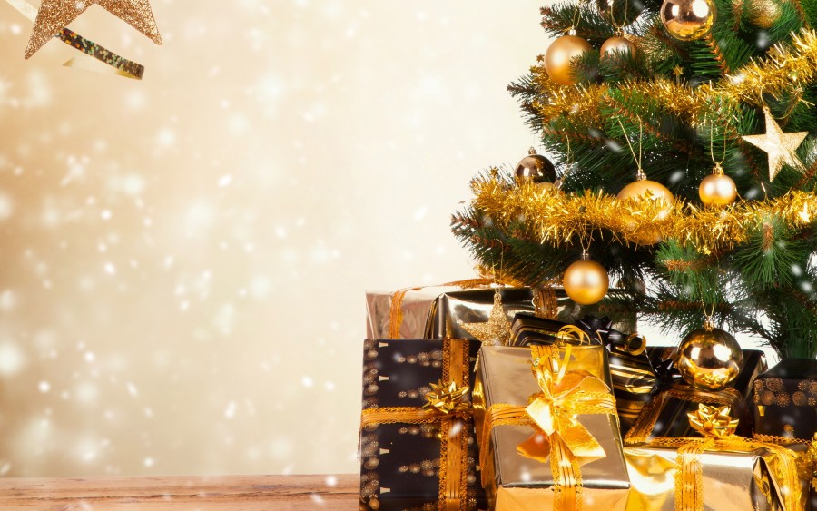 Christmas Gift Wallpaper Hd - HD Wallpaper 