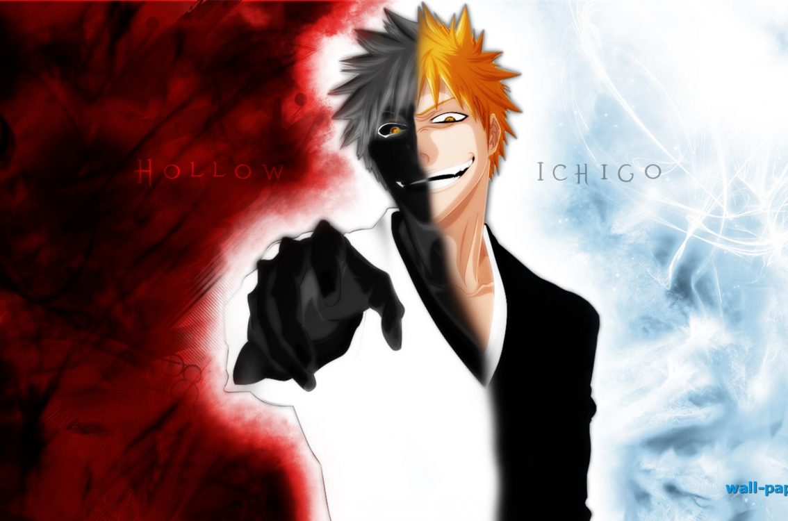 Ichigo Hollow - HD Wallpaper 