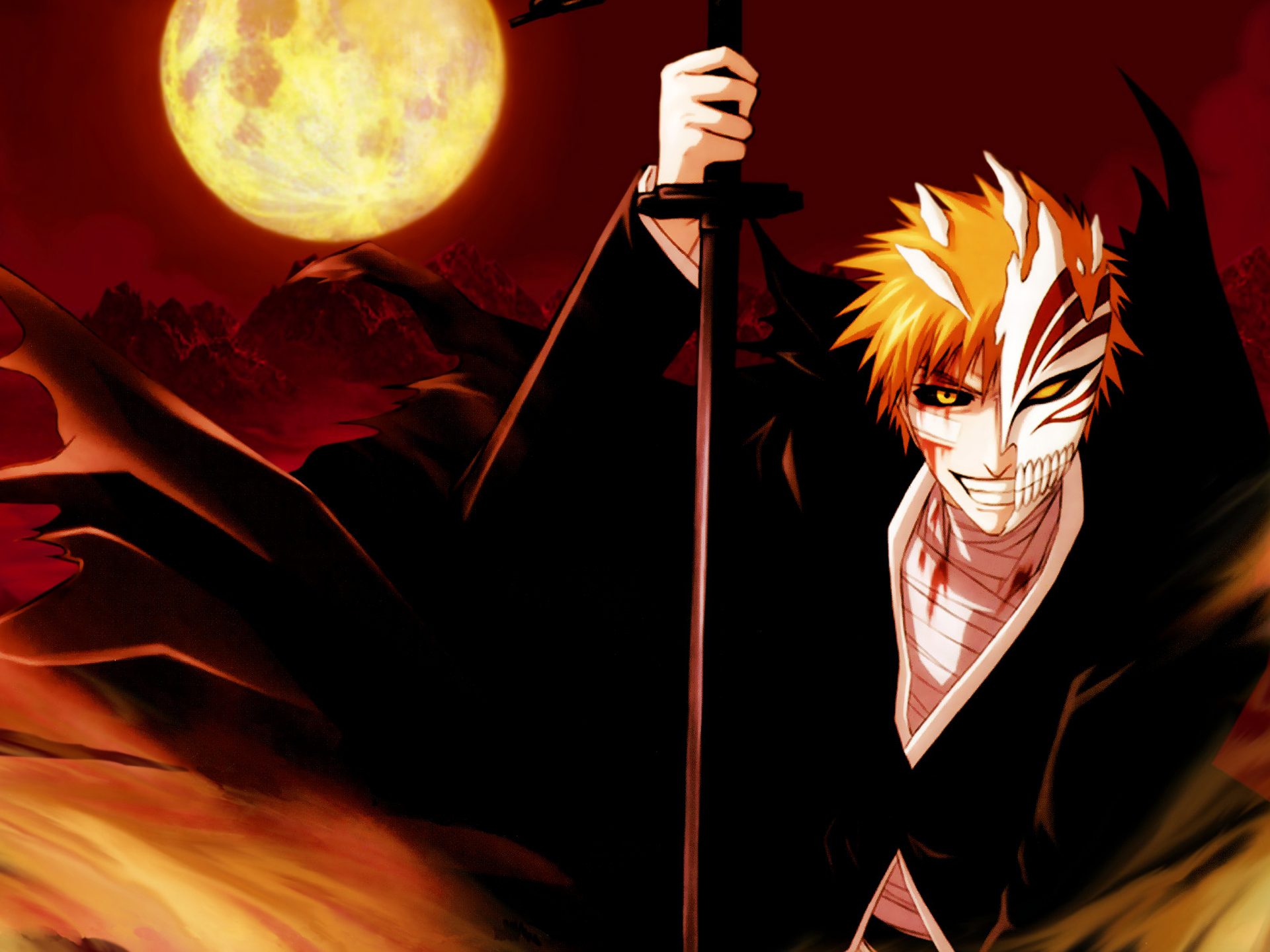 Bleach Aizen Wallpaper - Bleach Ichigo Wallpaper Hd - HD Wallpaper 