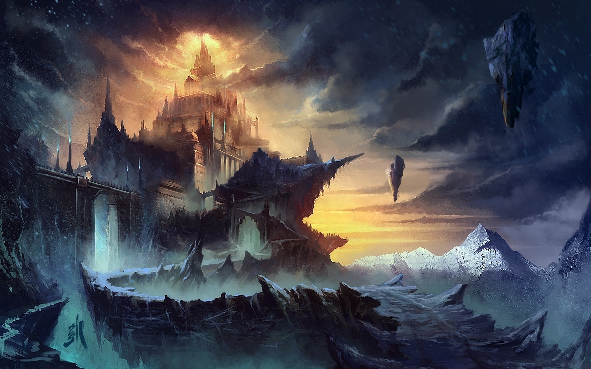 Best Hd Wallpapers - Fantasy Castle - HD Wallpaper 