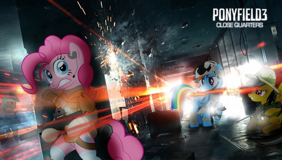 Battlefield 3, Pony, My Little Pony, Battlefield, Ponyfield - Battlefield 3 Wallpaper Hd - HD Wallpaper 