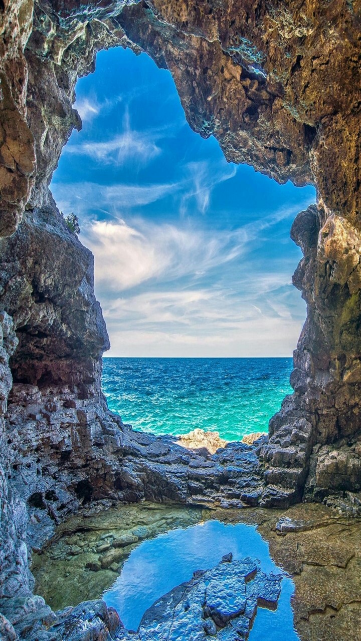 #wallpaper #relax #blue #water #sea #awesome #cool - Cleopatra Marsa Matrouh Egypt - HD Wallpaper 