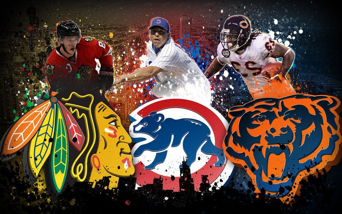 Chicago Sports Wallpapers - Illustration - HD Wallpaper 