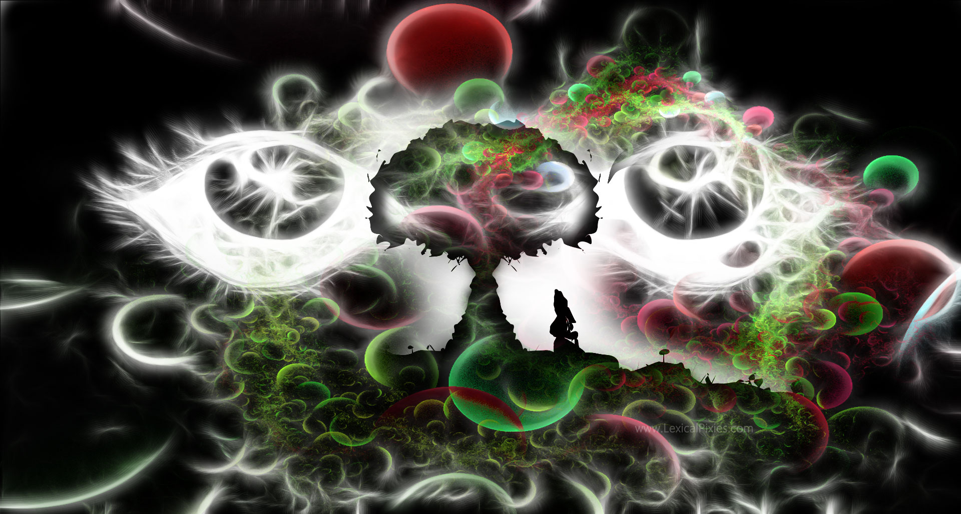 Sage Hermit Sadhu Holyman Psy - Fractal Art - HD Wallpaper 