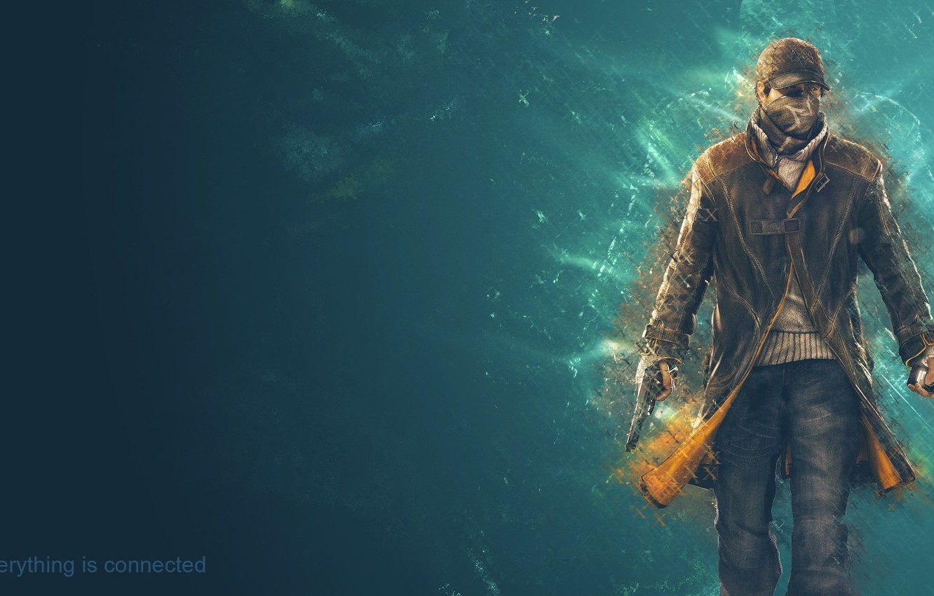Photo Wallpaper Cloak, Watch Dogs, Aiden Pierce, Aiden - Watch Dogs - HD Wallpaper 