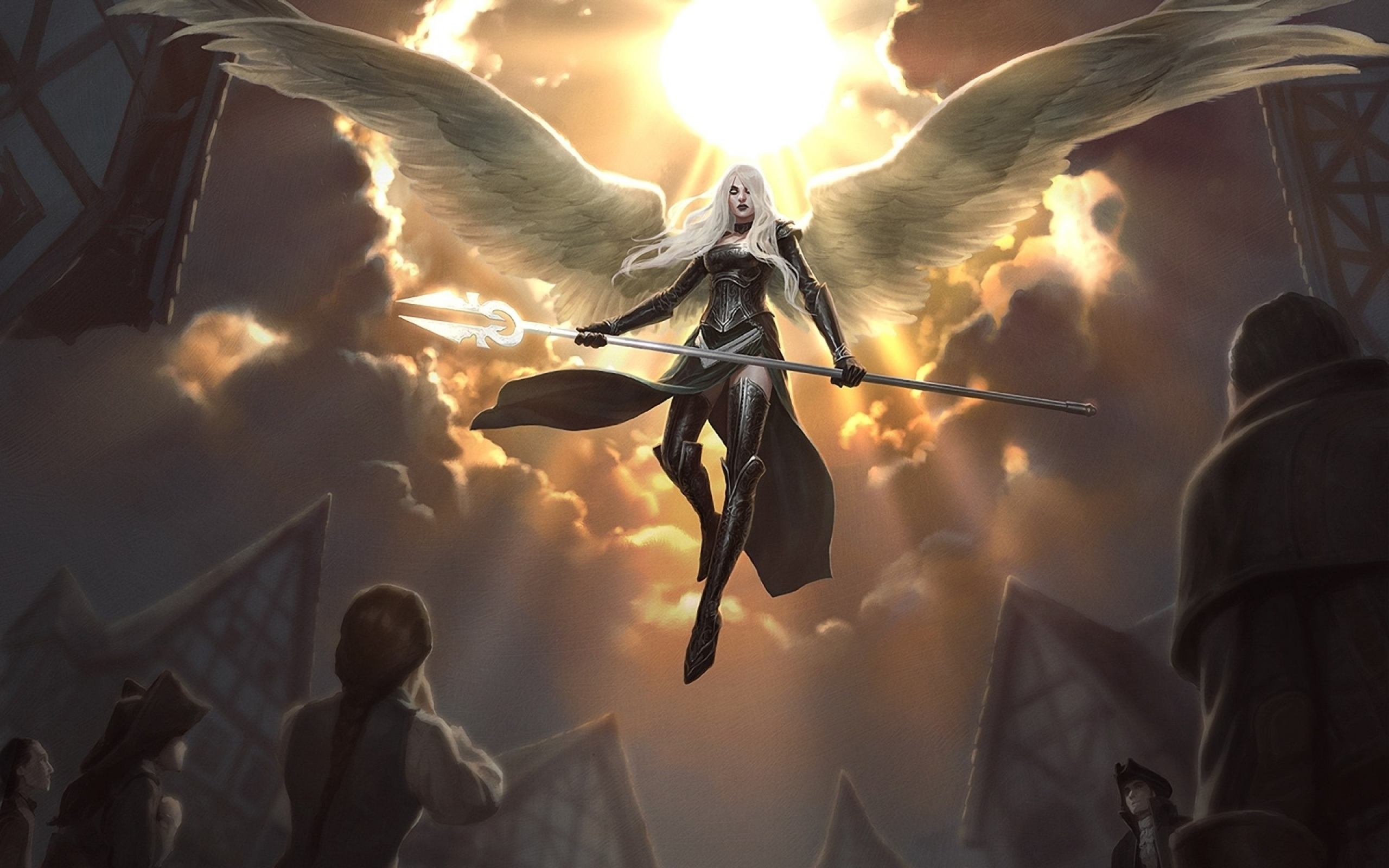 Magic The Gathering Avacyn Art - HD Wallpaper 