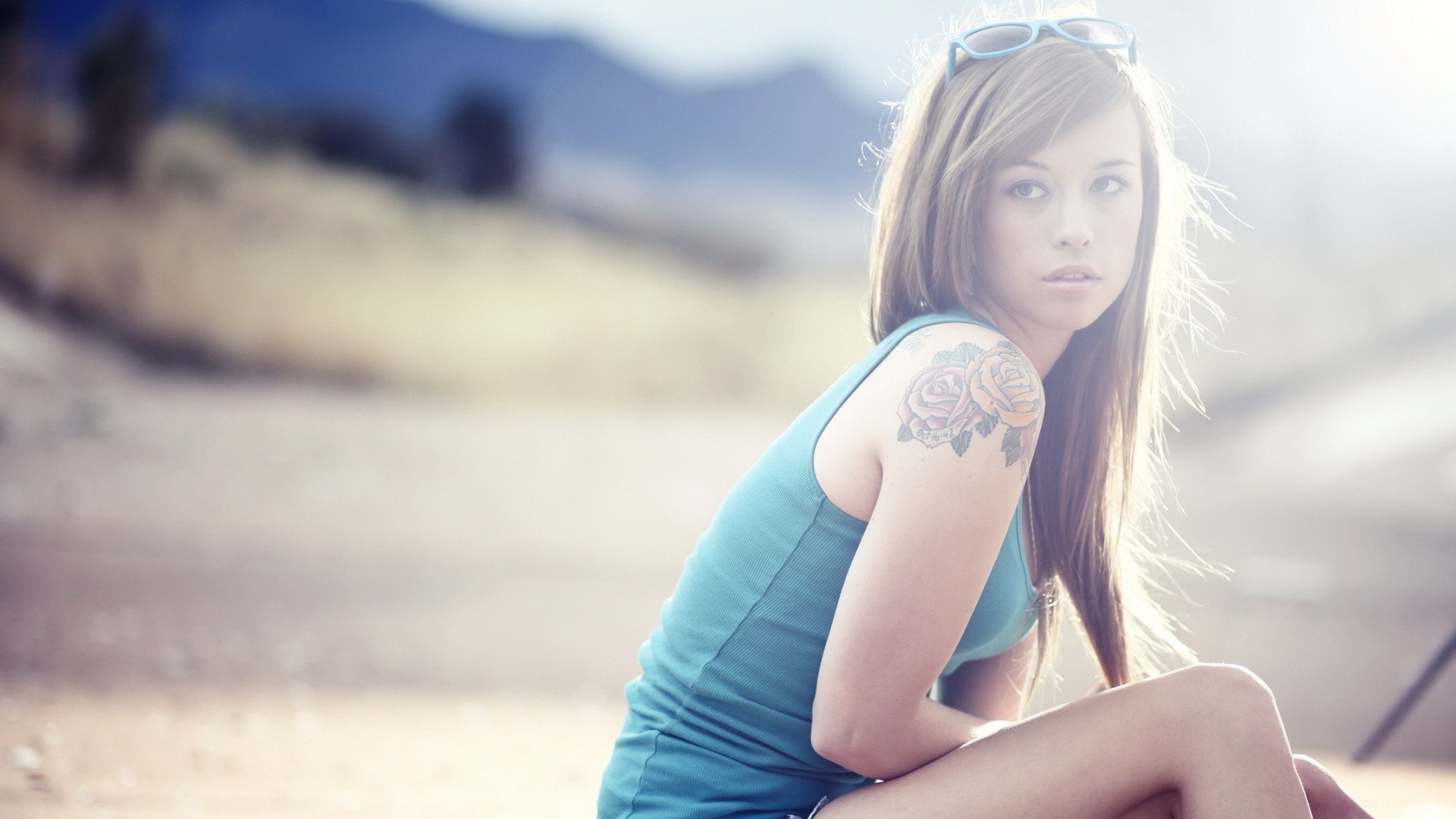 Beautiful Model Wallpaper Widescreen - HD Wallpaper 