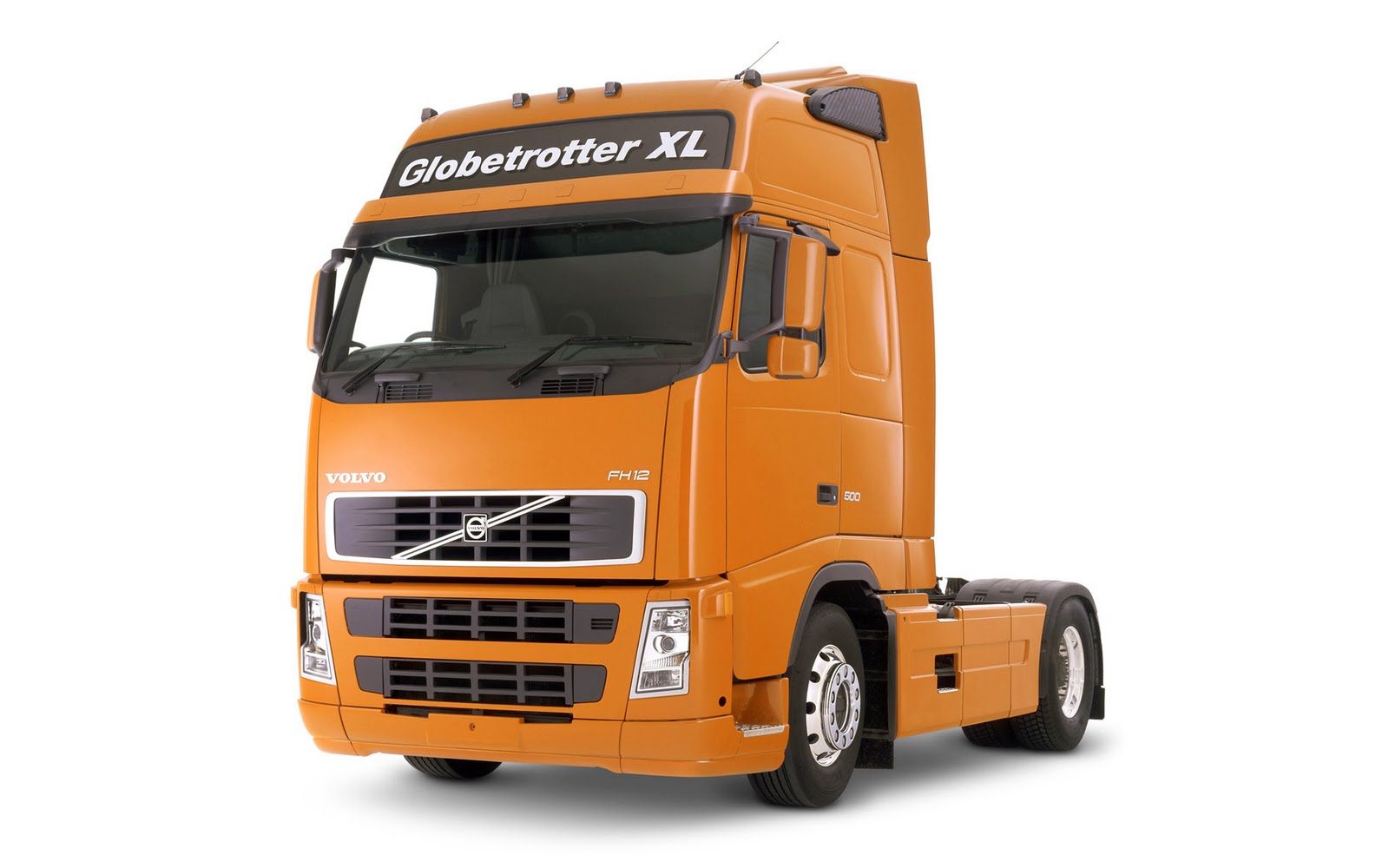 Orange Volvo Globetrotter Xl Picture - HD Wallpaper 