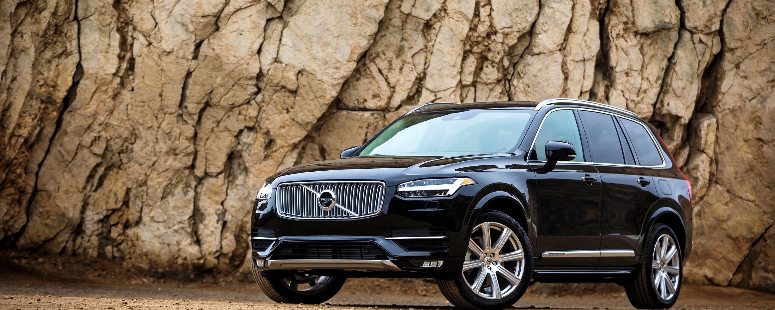 Wallpaper Volvo, Xc90, Awd, Black, Side View - Volvo Xc90 Colors 2018 - HD Wallpaper 