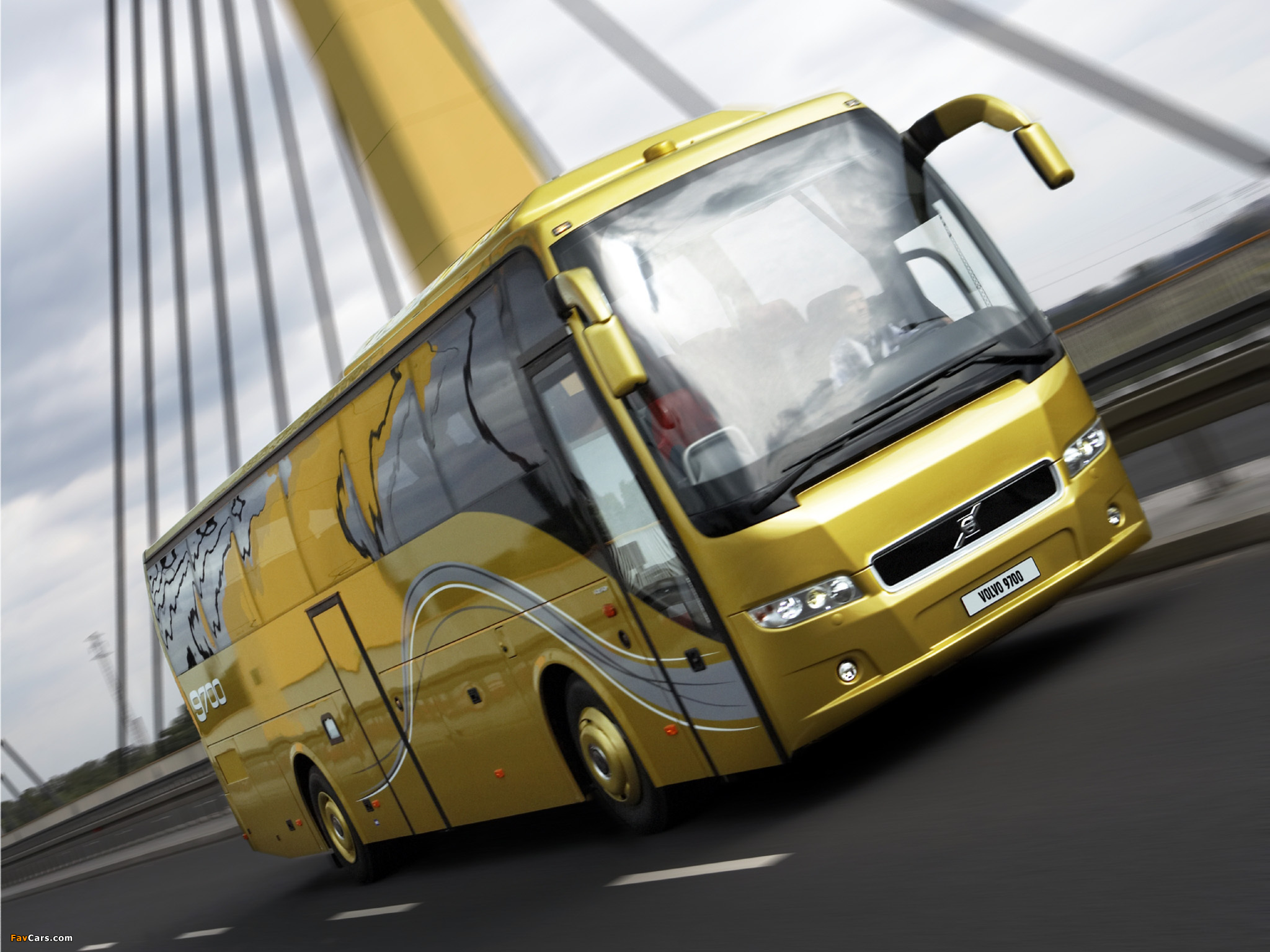 Volvo 9700 - HD Wallpaper 