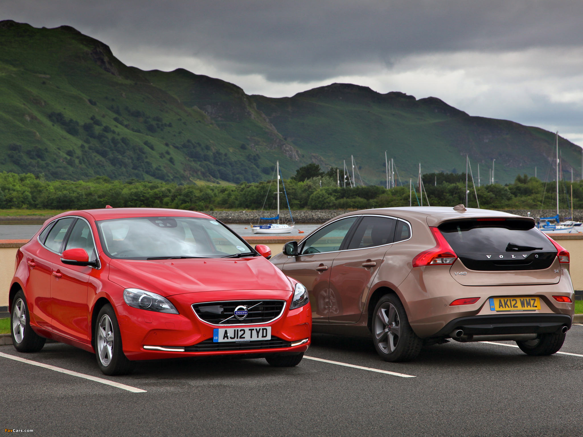 Volvo V40 Wallpapers - Volvo V40 - HD Wallpaper 