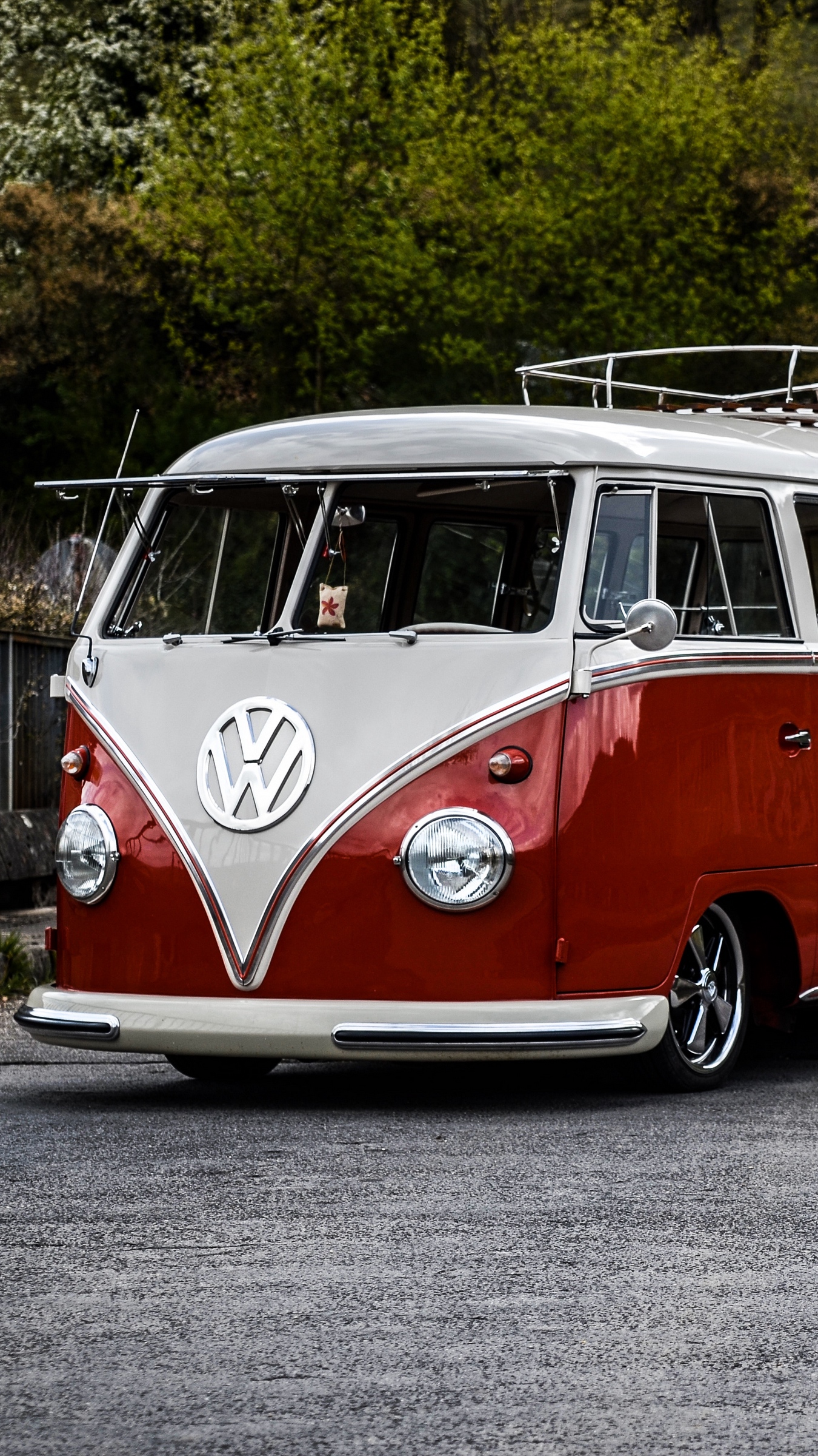 Wallpaper Volkswagen T1, Bus, Minivan, Red - Vw Bus Wallpaper Iphone - HD Wallpaper 