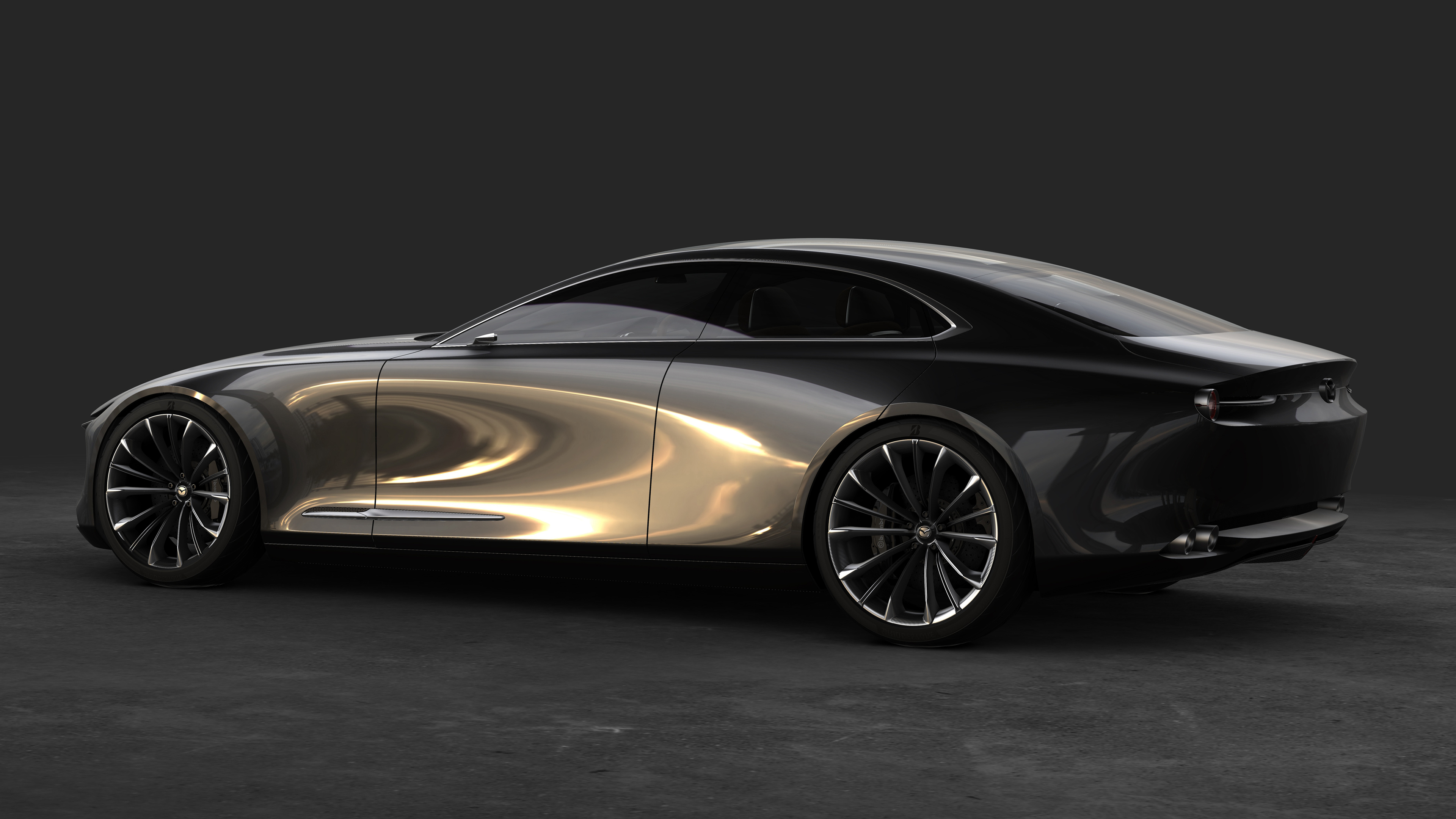 2019 Mazda Vision Coupe - HD Wallpaper 