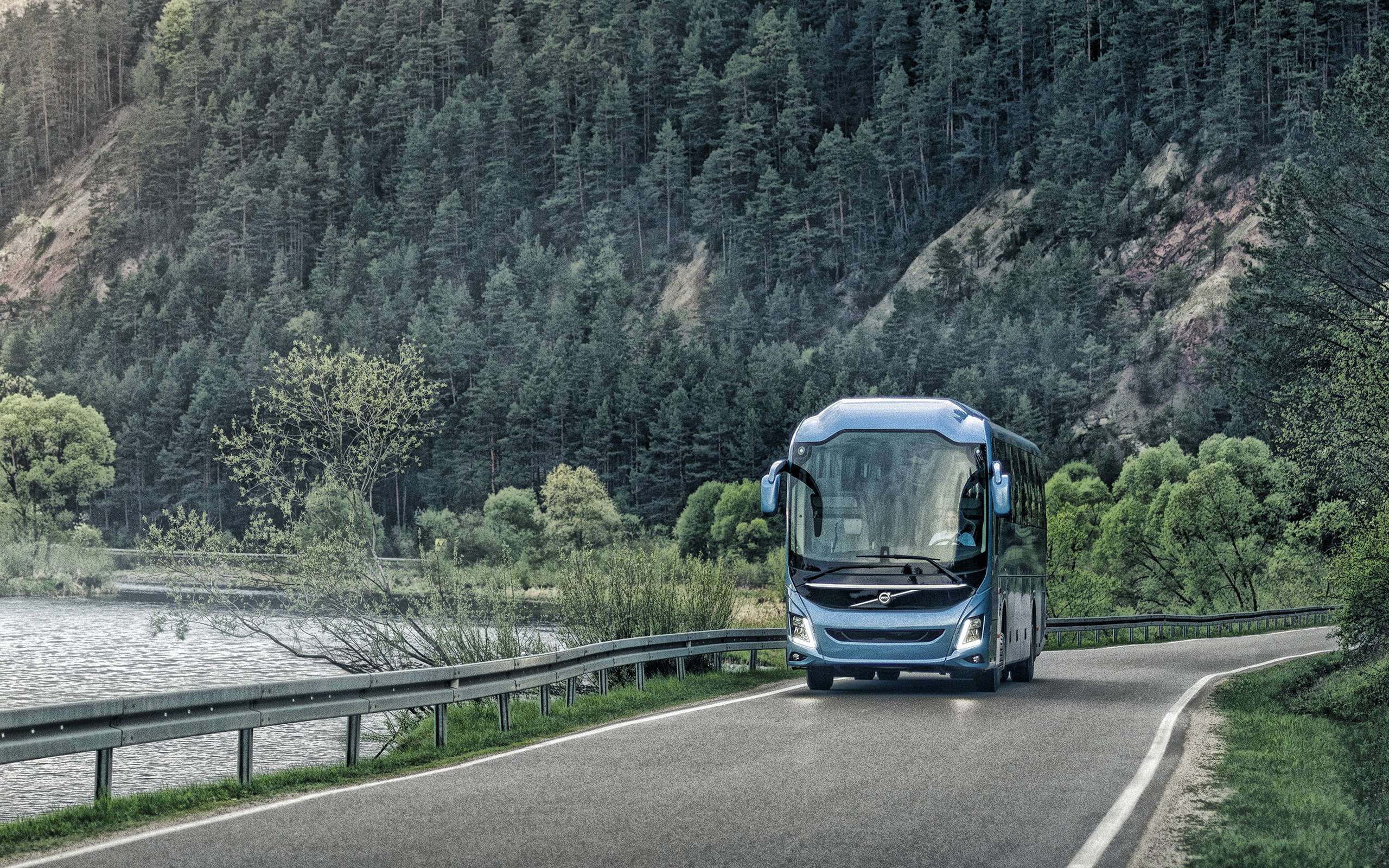 Volvo 9700, 2019, Passenger Bus, New Buses, Travel - Volvo 9700 Volvo Bus 9900 2018 - HD Wallpaper 