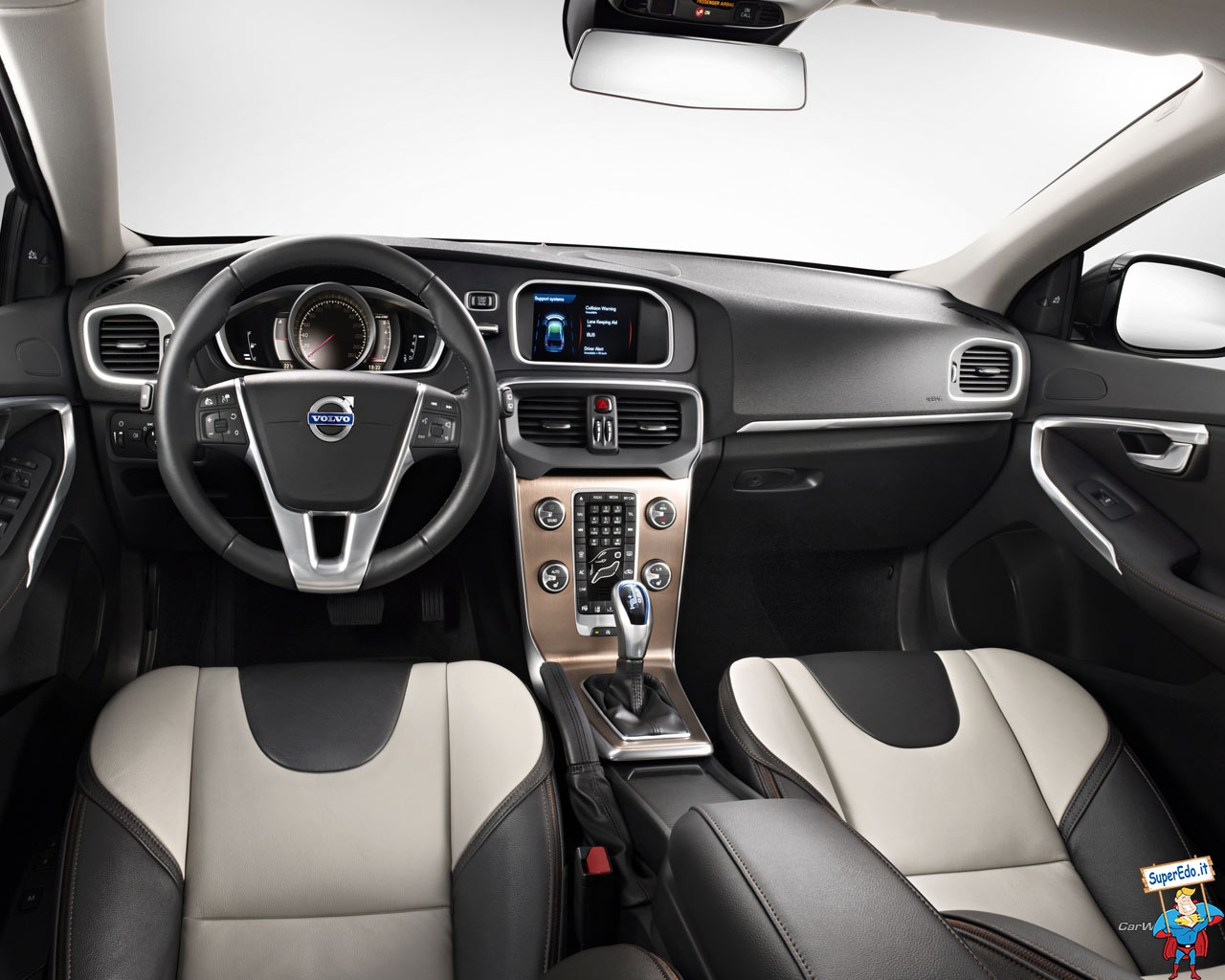 Volvo V40 - Volvo V40 Cross Country 2019 Interior - HD Wallpaper 