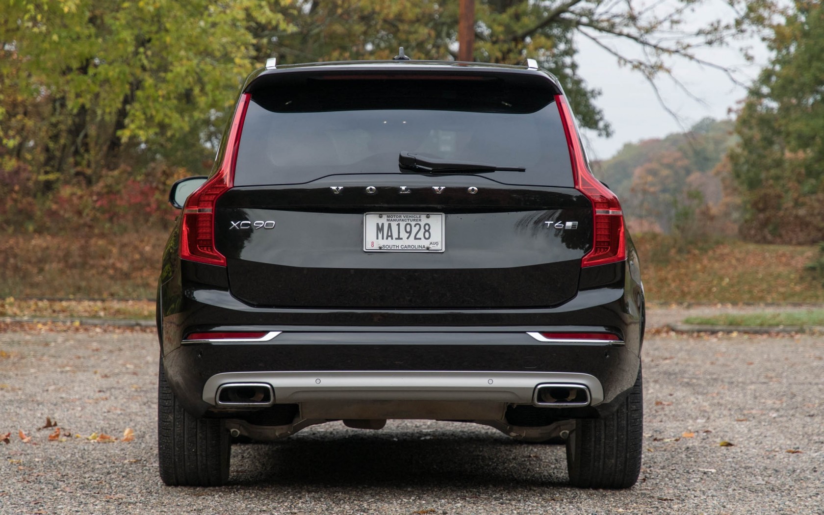 Volvo Cx90, Suv Cars, Back View - Volvo Xc90 T8 Excellence 2018 - HD Wallpaper 