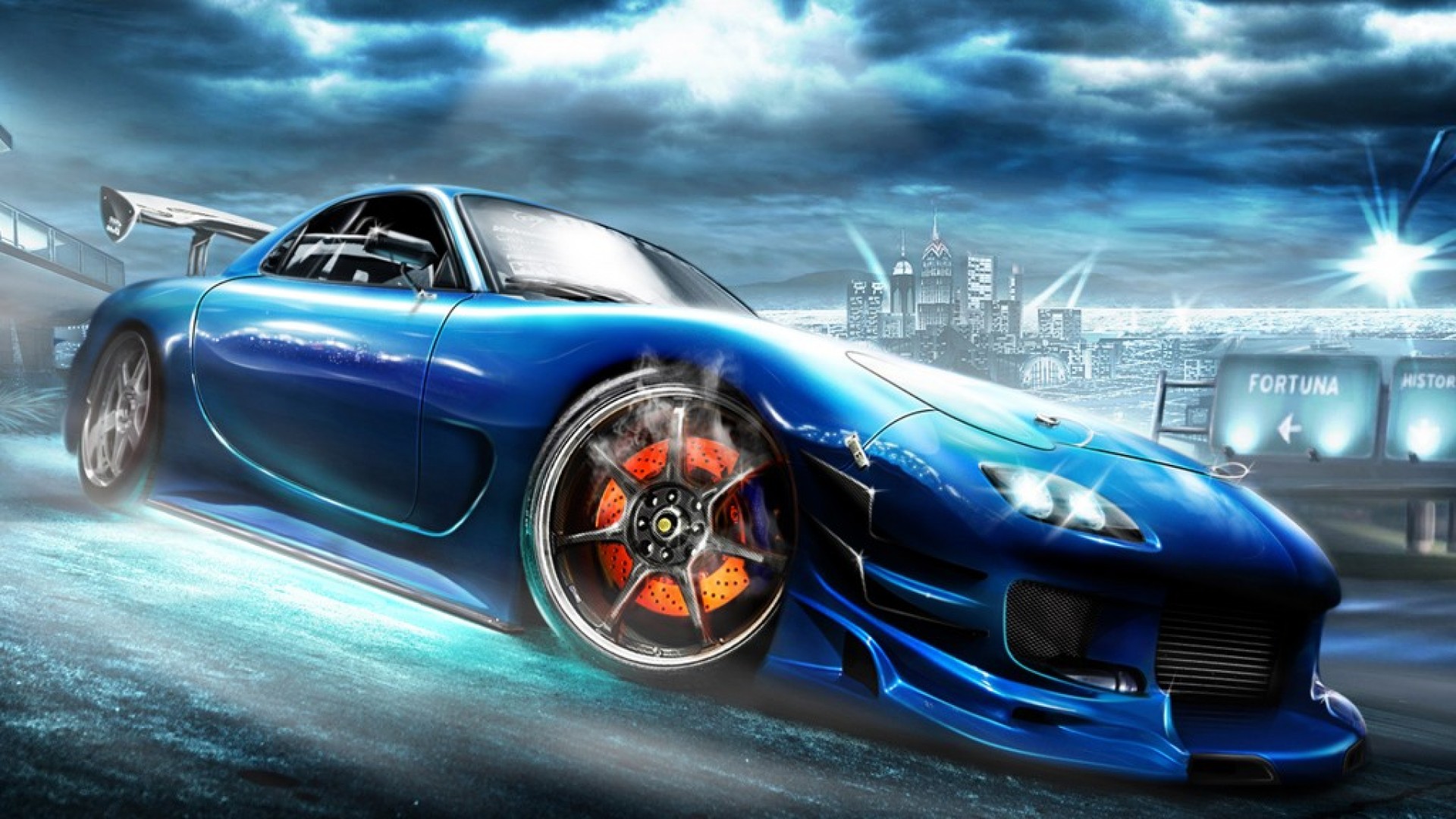 Cool Mazda Rx7 - HD Wallpaper 