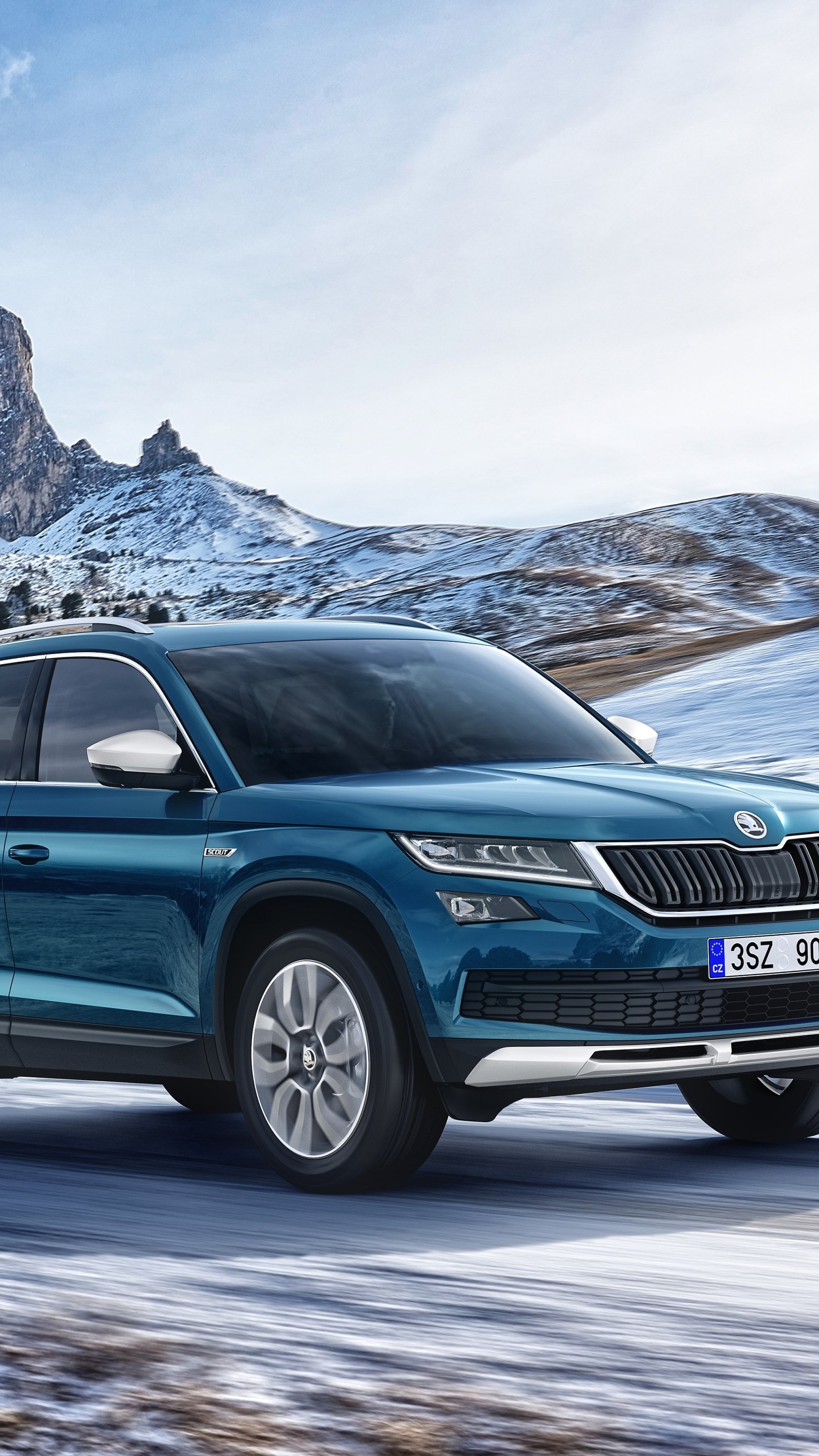 Skoda Kodiaq Scout 2019 India - HD Wallpaper 