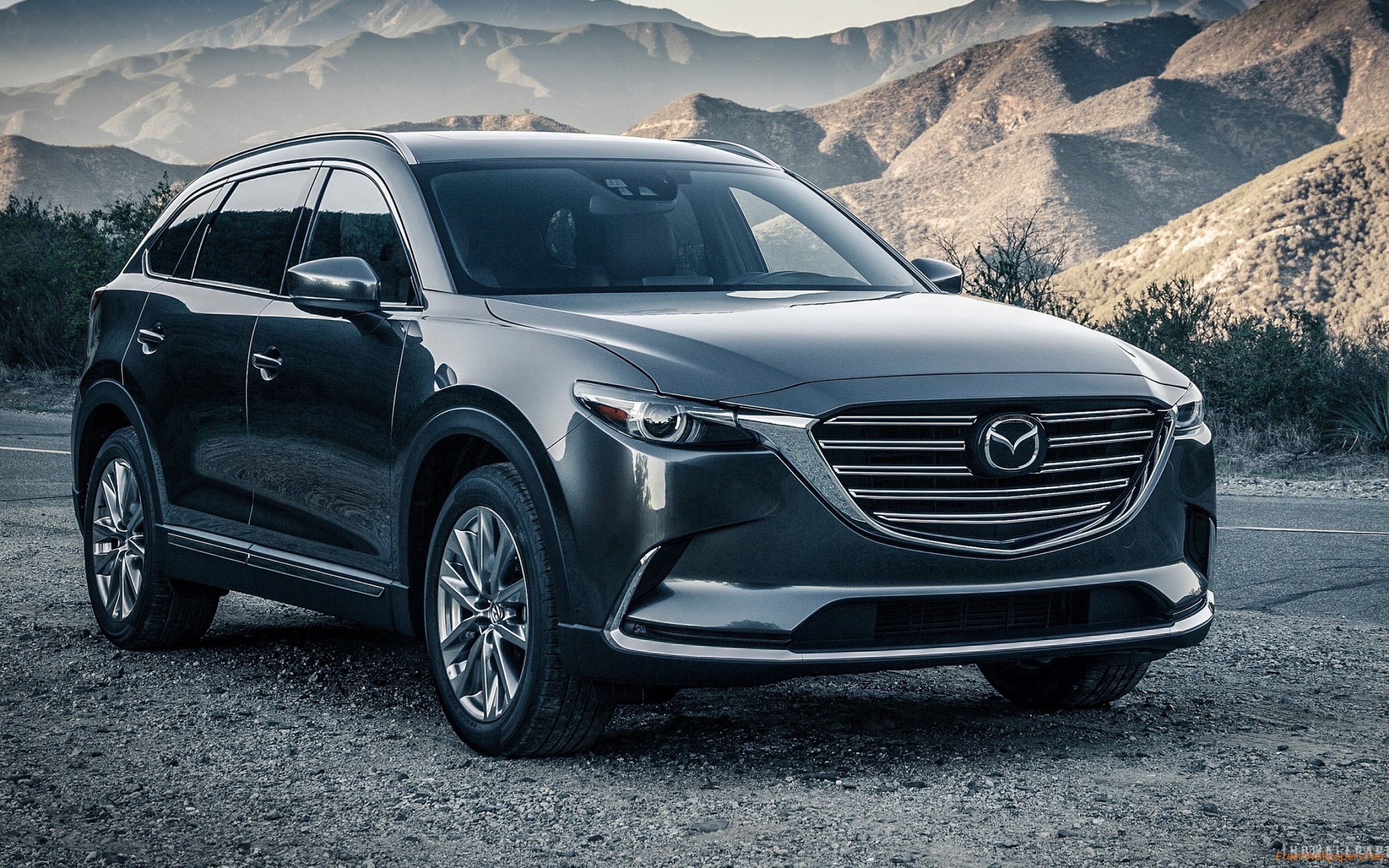 Mazda Cx 9 2017 Blue - HD Wallpaper 