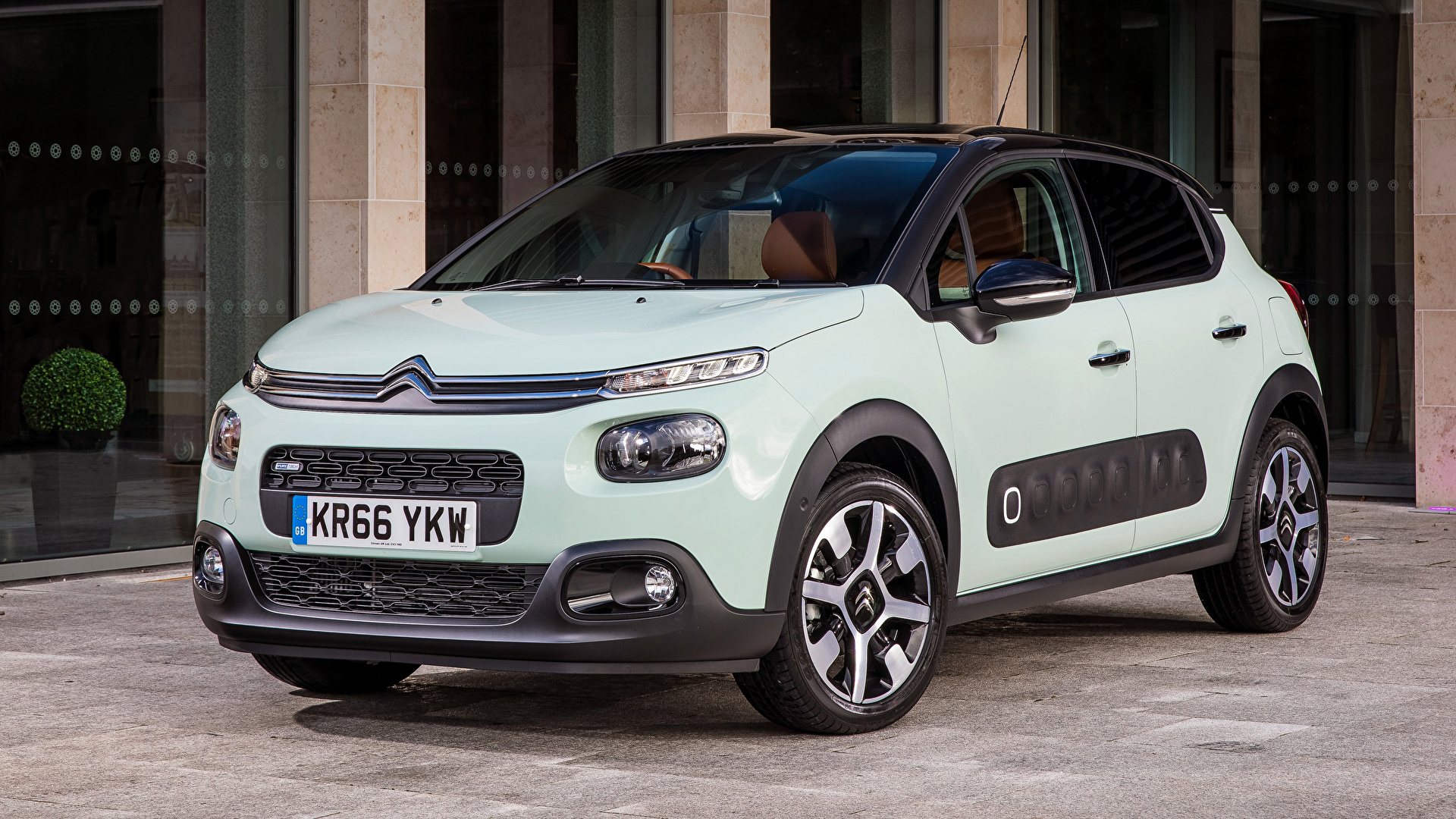 Citroen C3 Mint Cars - HD Wallpaper 