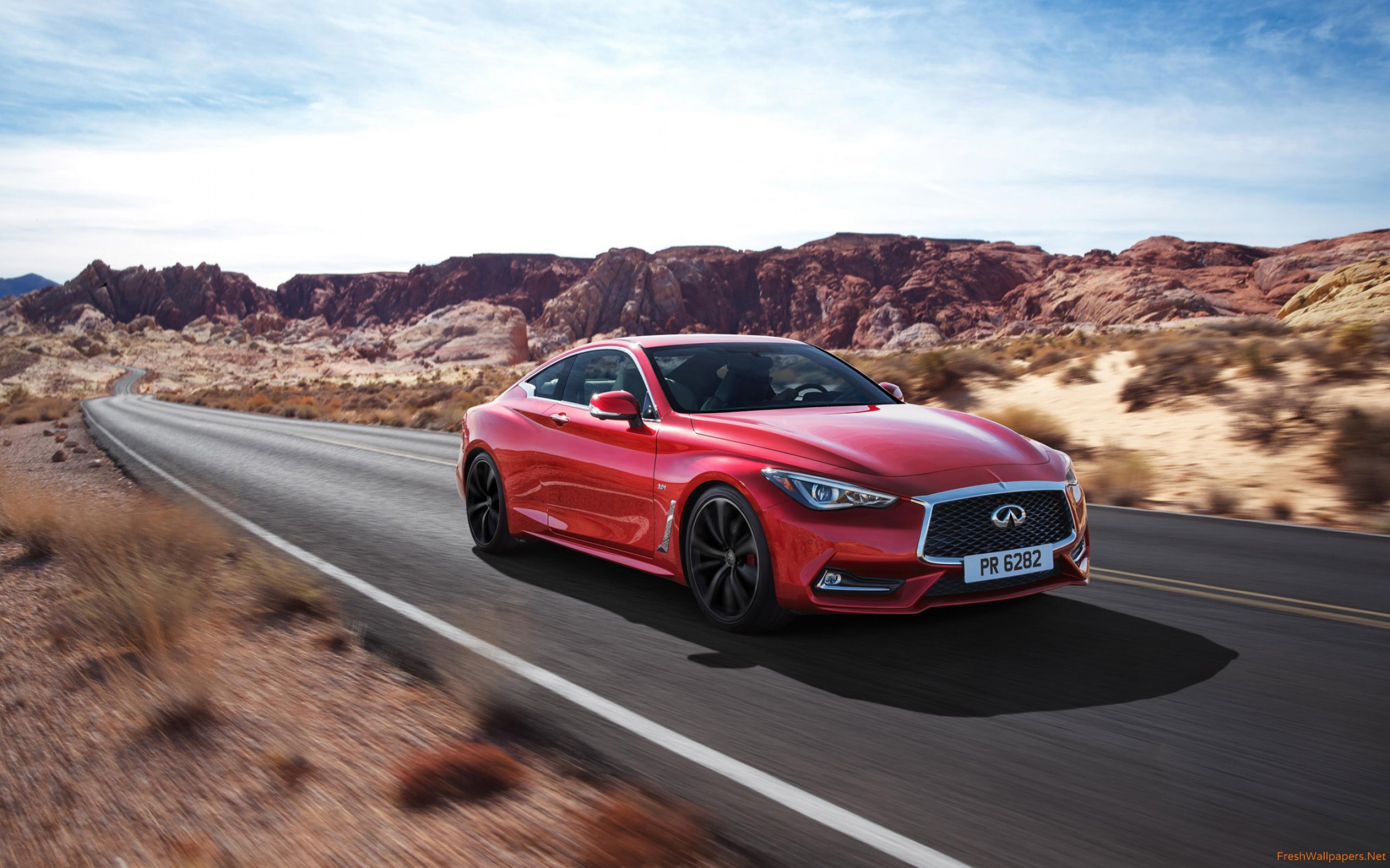 2017 Infiniti Q60 - HD Wallpaper 