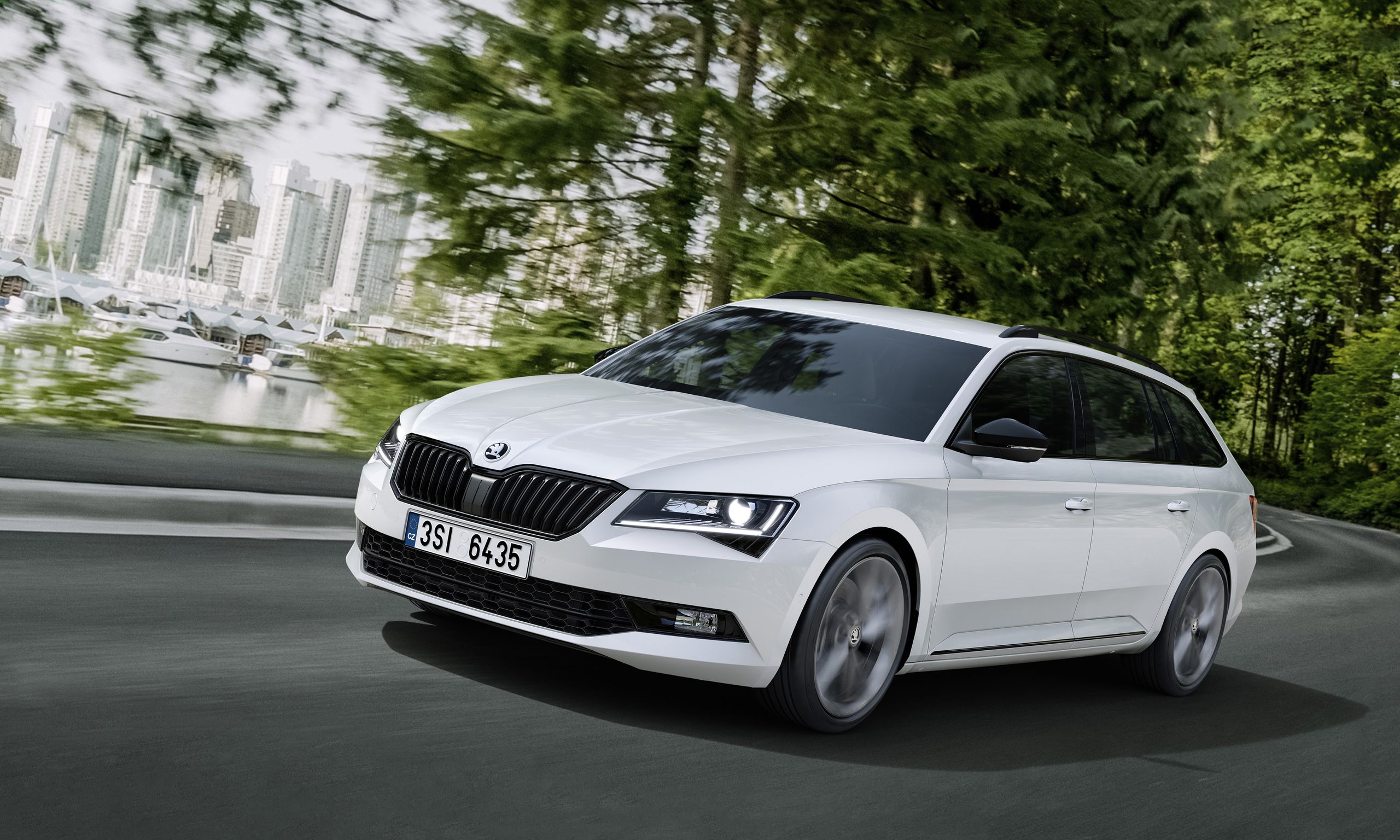 Skoda Superb Sportline 2019 - HD Wallpaper 