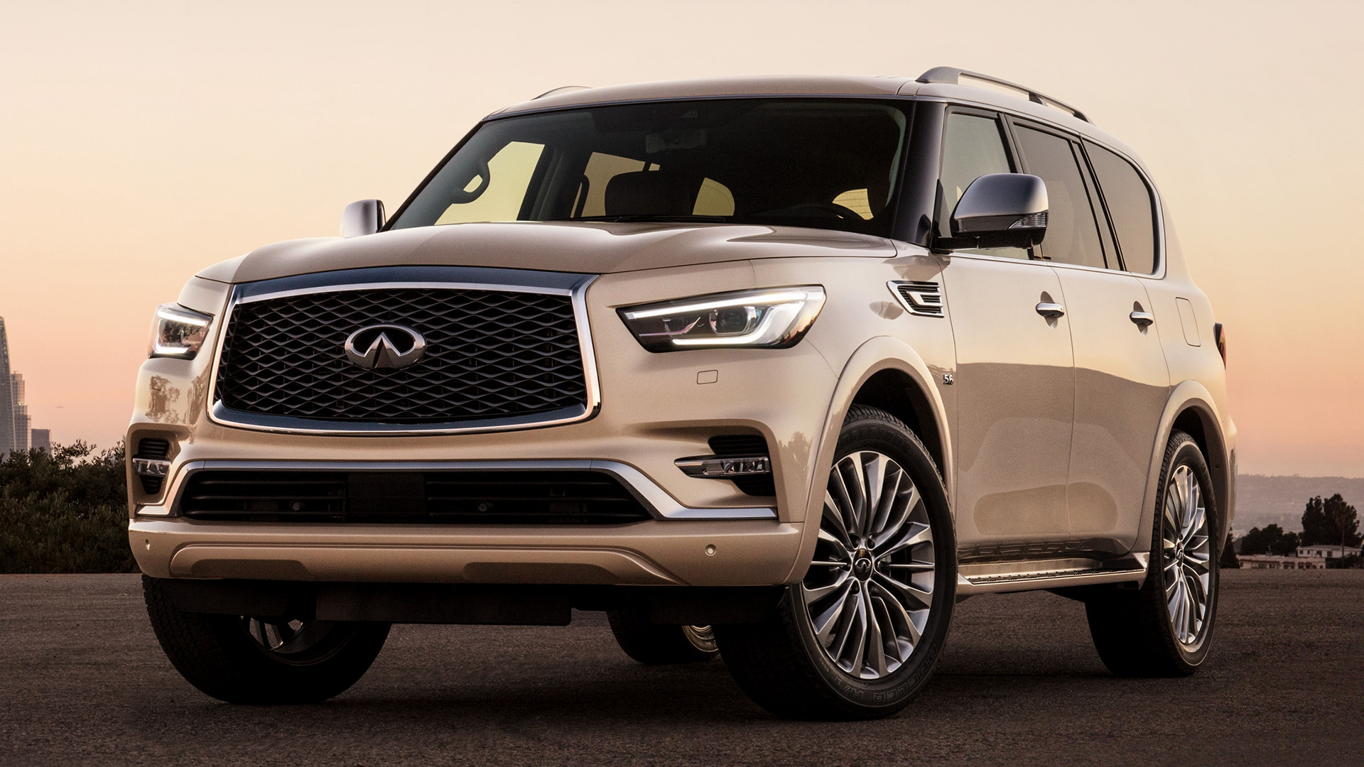 Tan Infiniti Qx80 - HD Wallpaper 