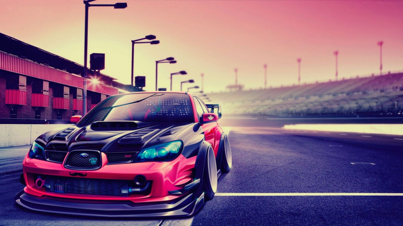Subaru Impreza Tuning - HD Wallpaper 