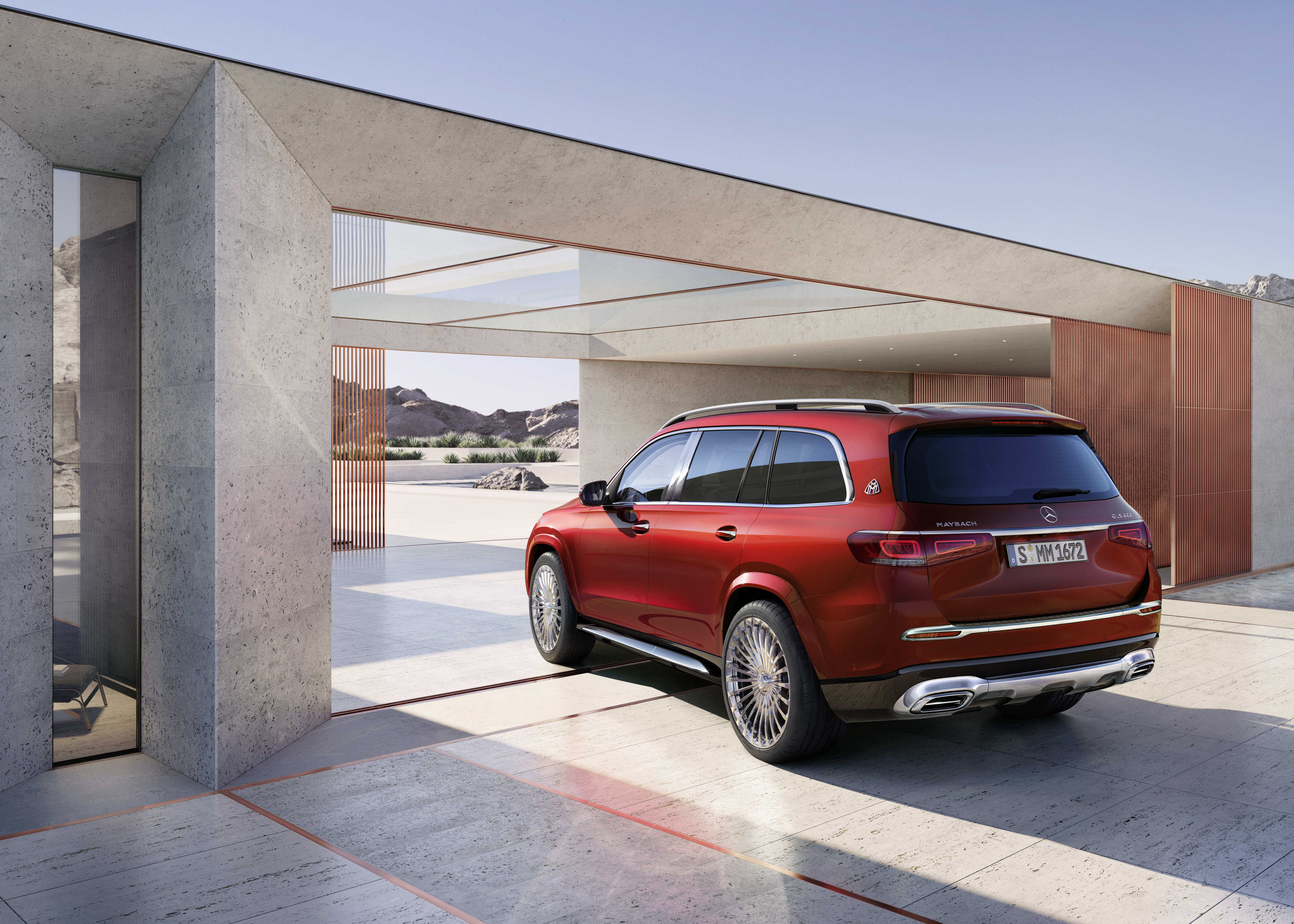 Mercedes Maybach Gls 600 4matic 2020 - HD Wallpaper 